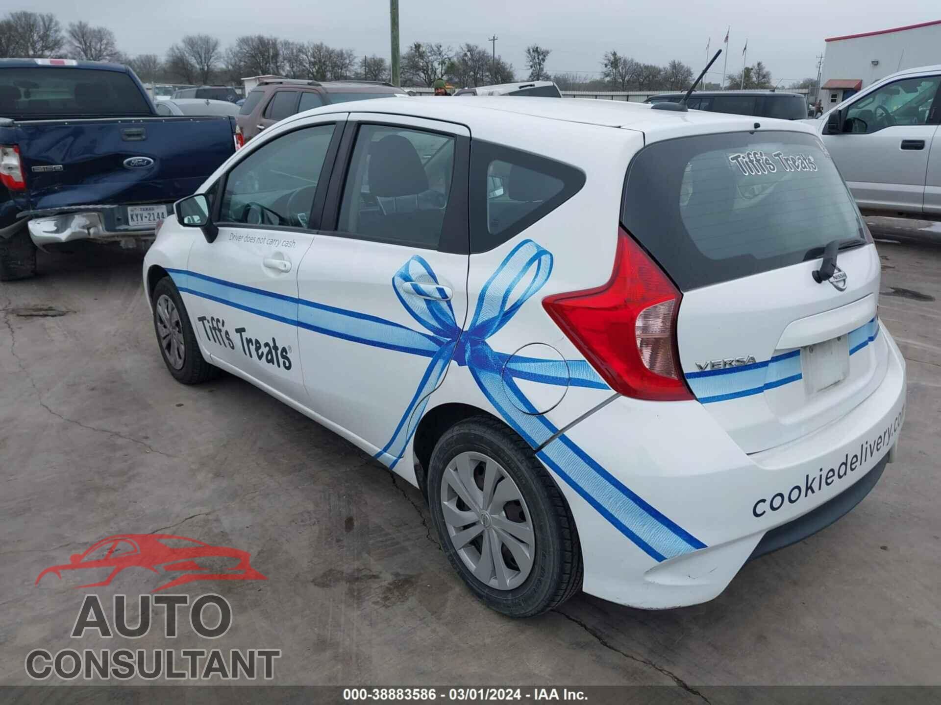 NISSAN VERSA NOTE 2017 - 3N1CE2CP7HL371595