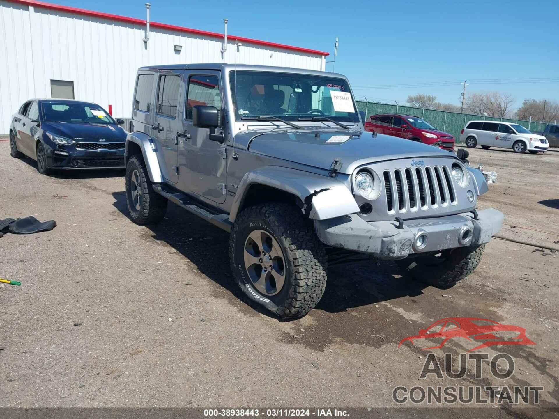 JEEP WRANGLER JK UNLIMITED 2018 - 1C4BJWEG7JL898711