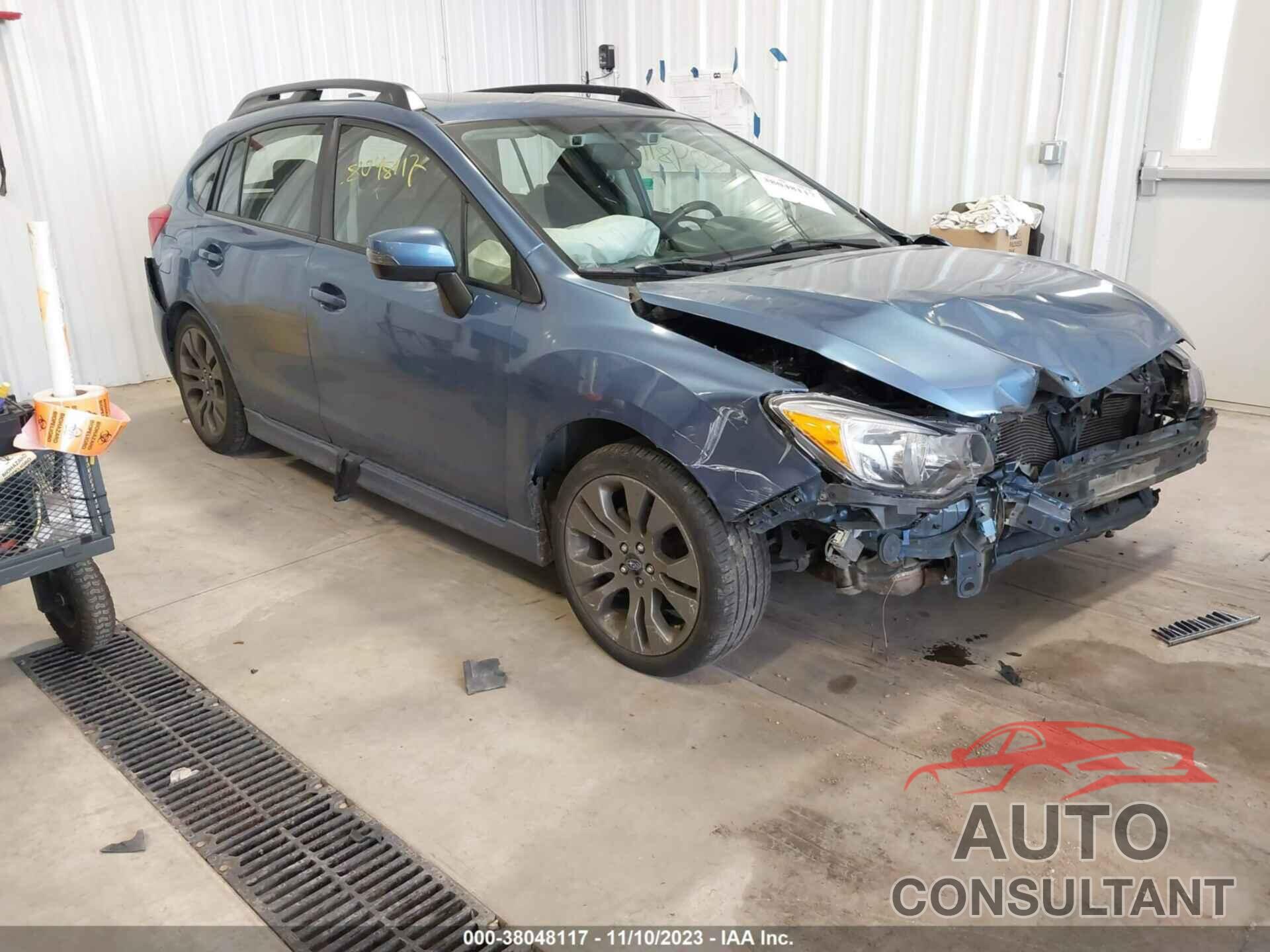 SUBARU IMPREZA 2016 - JF1GPAS6XG8262854