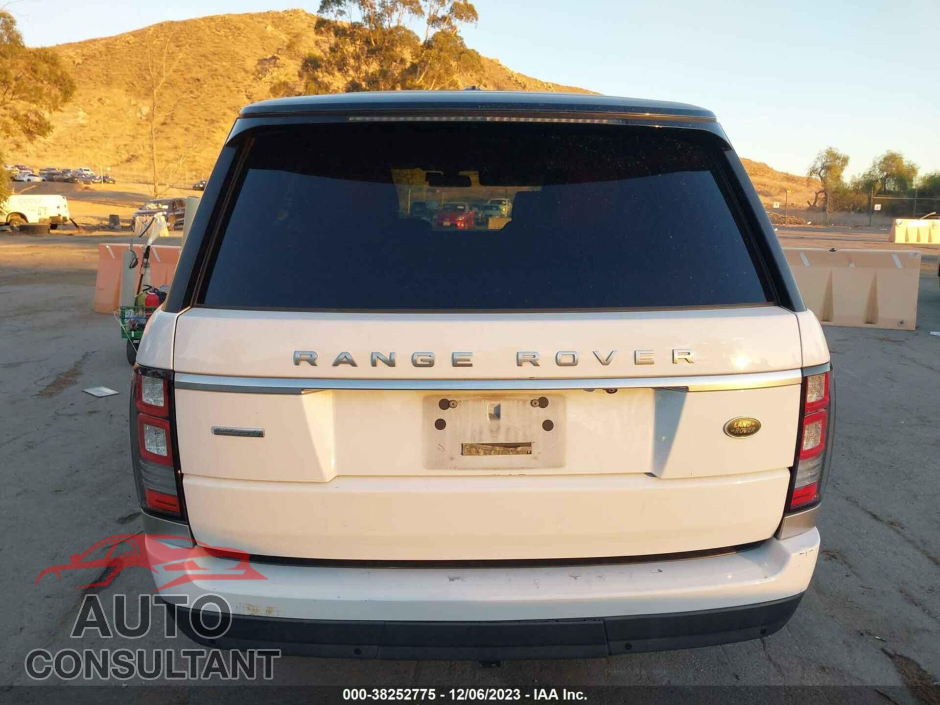 LAND ROVER RANGE ROVER 2015 - SALGV3TF0FA238363