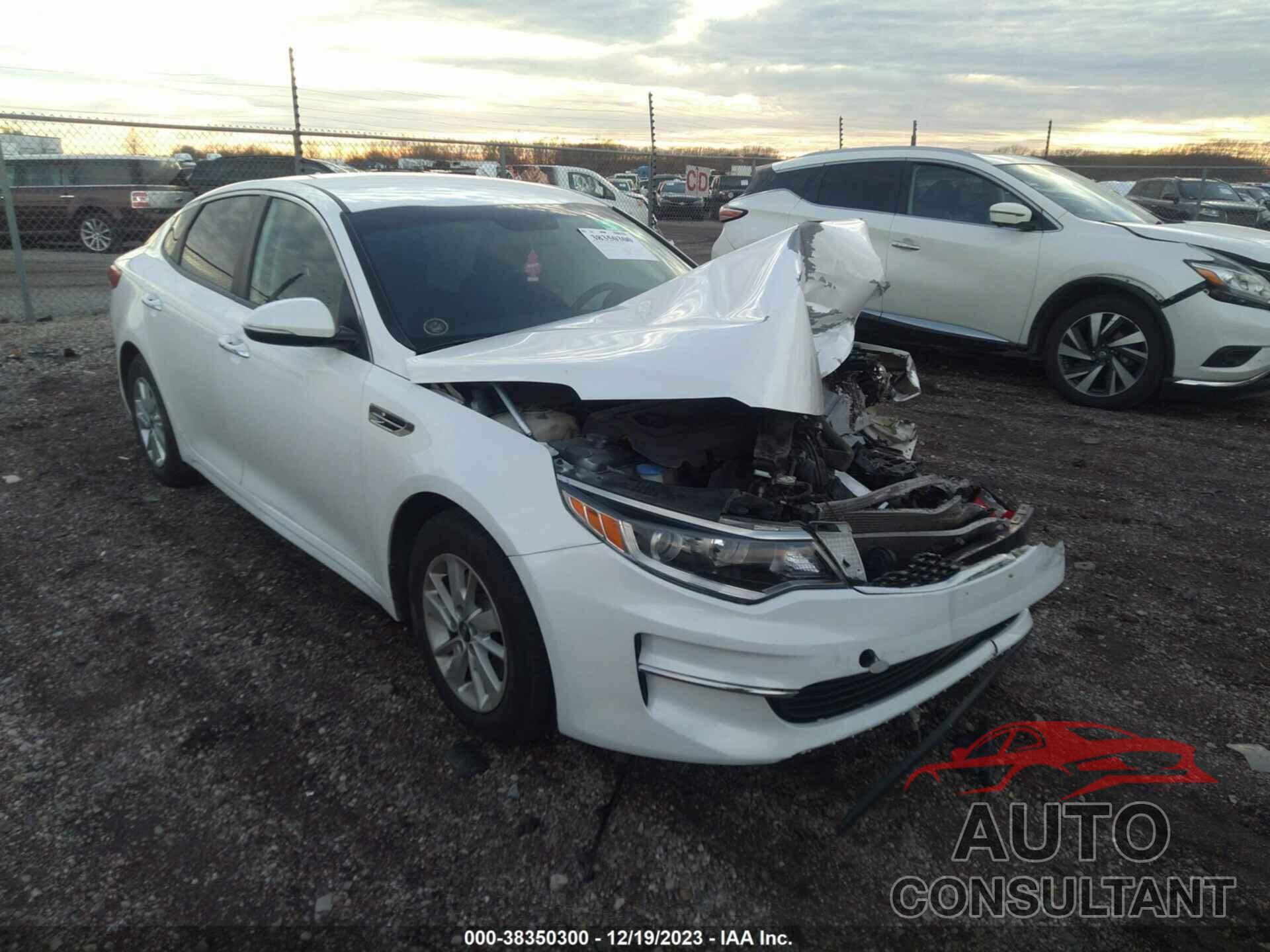 KIA OPTIMA 2016 - KNAGT4L36G5088257
