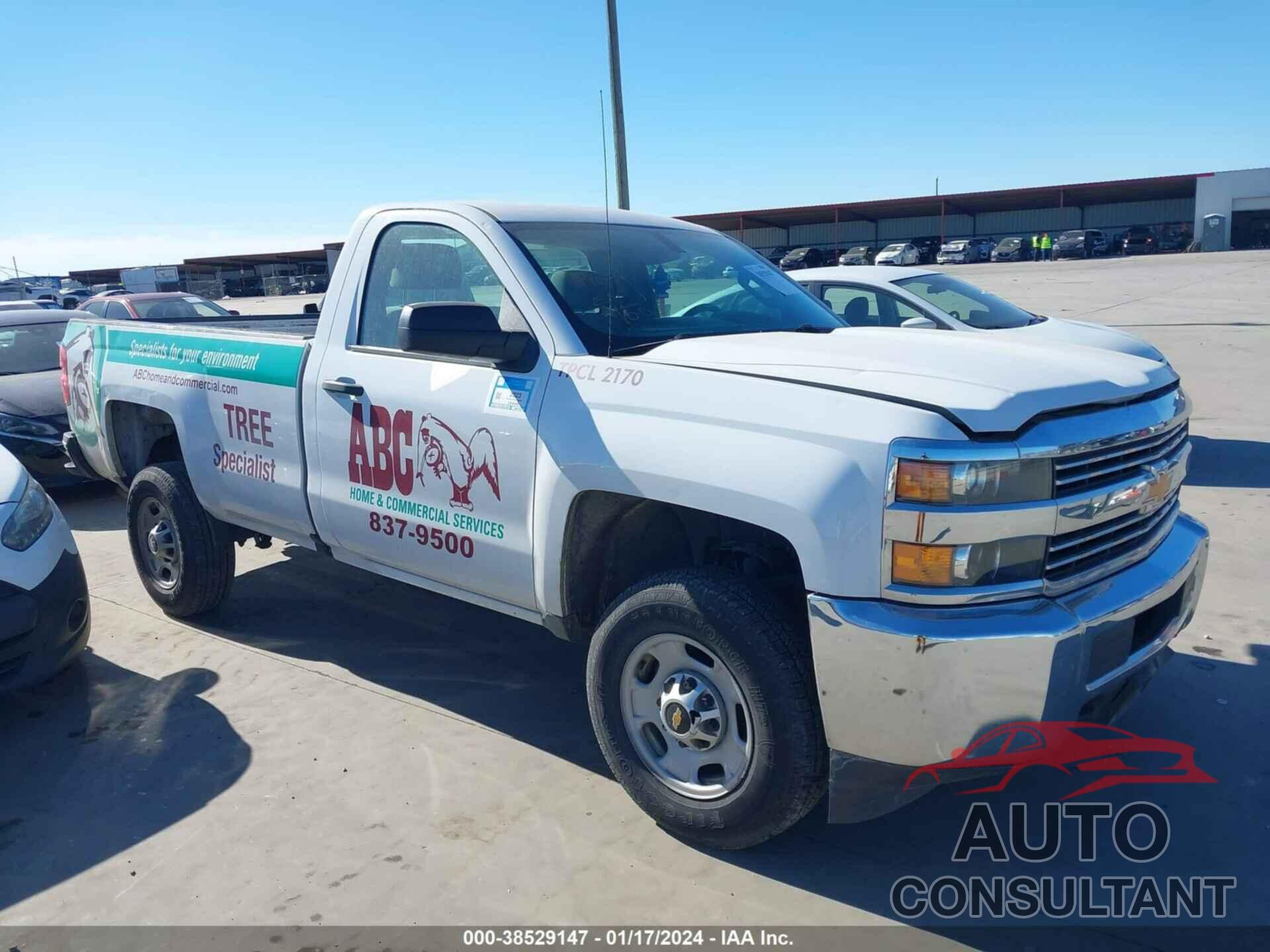 CHEVROLET SILVERADO 2500HD 2017 - 1GC0CUEG9HZ312247