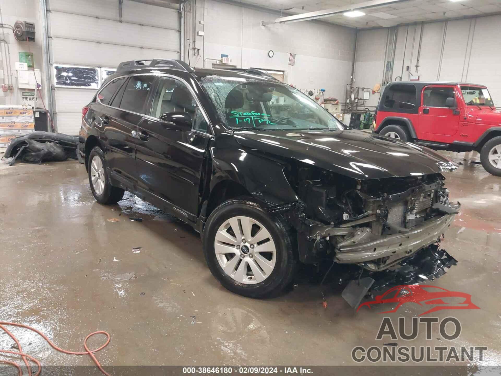 SUBARU OUTBACK 2019 - 4S4BSAFC7K3237625