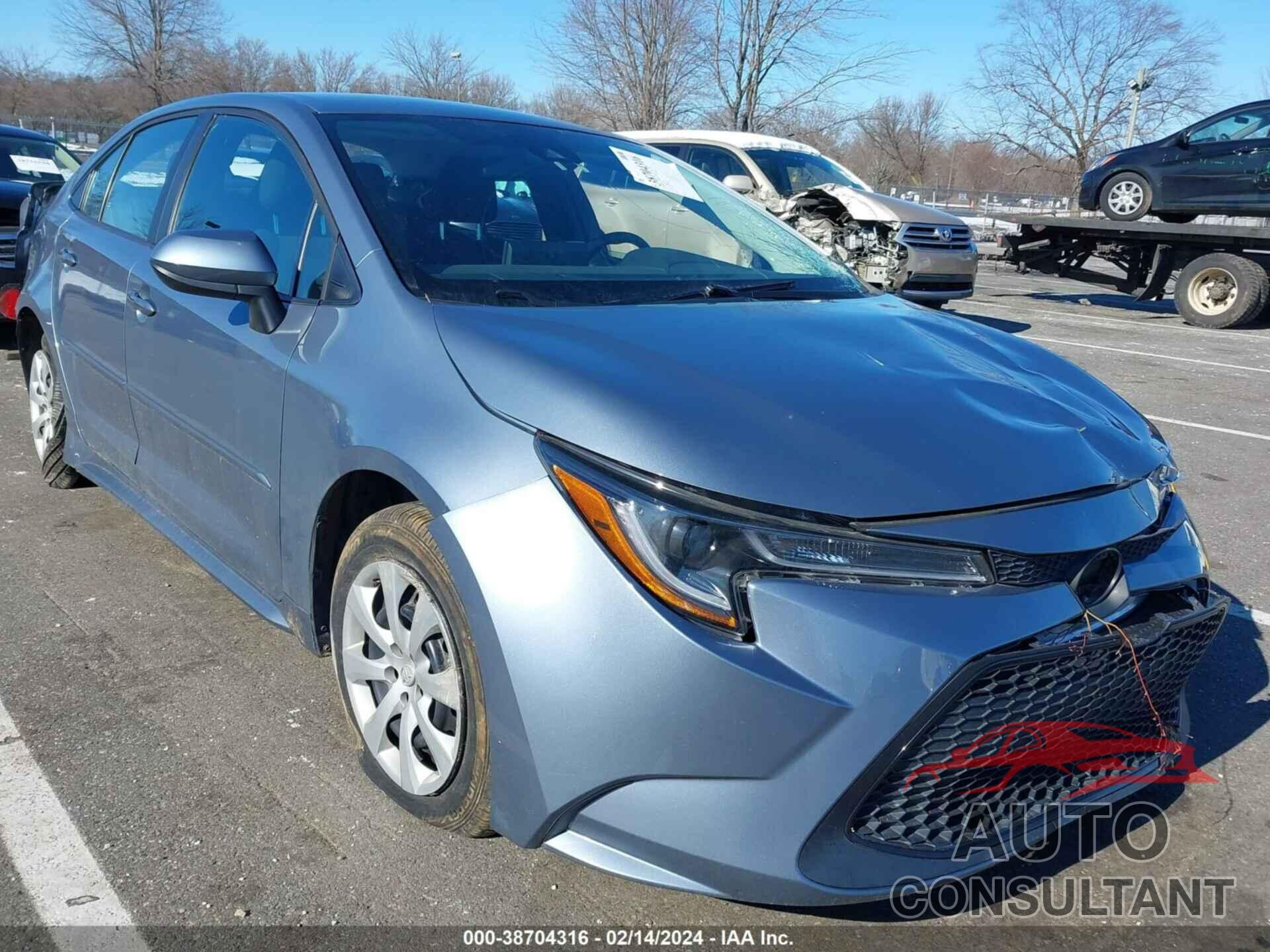 TOYOTA COROLLA 2022 - 5YFEPMAE9NP282350
