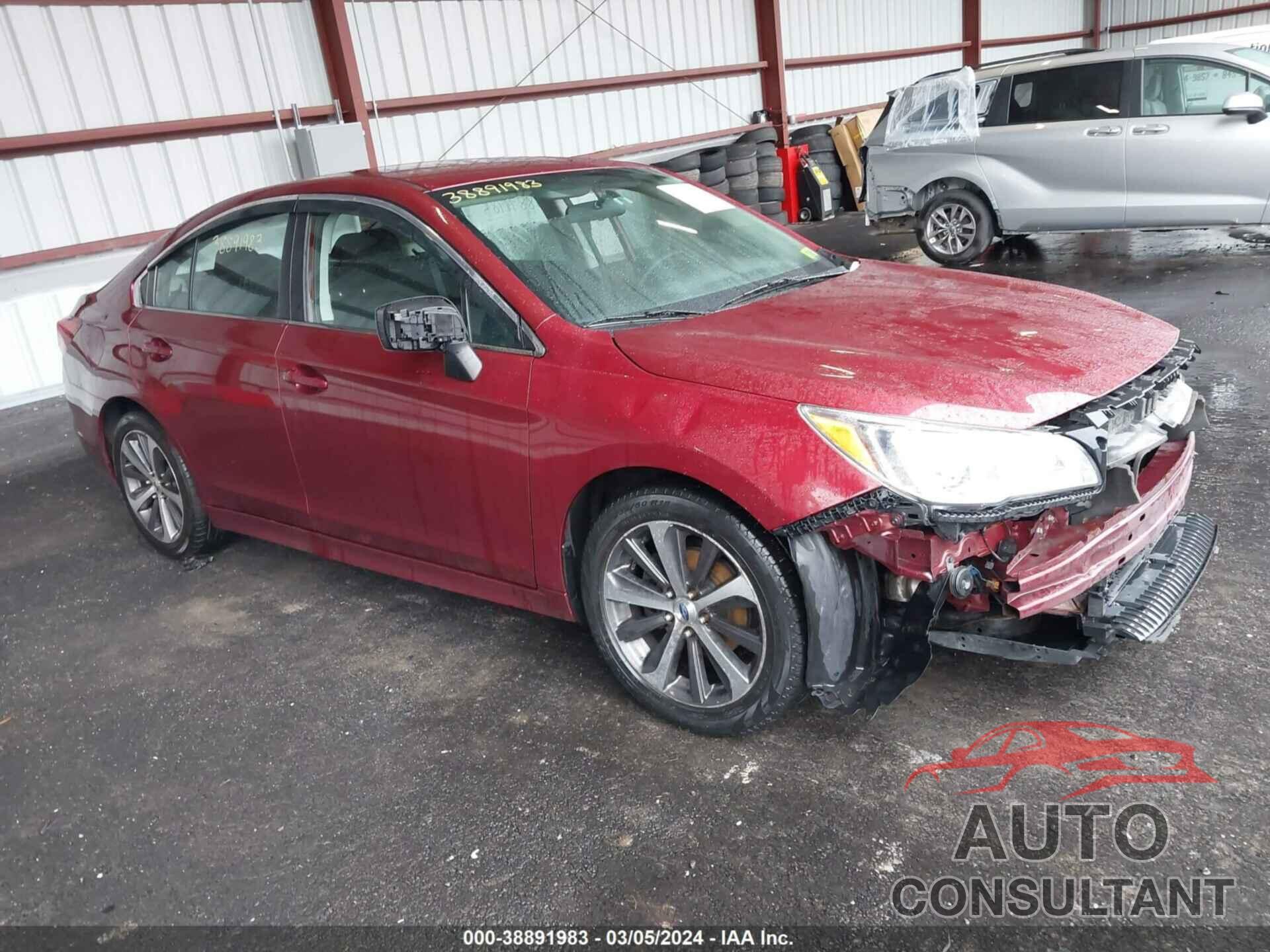 SUBARU LEGACY 2016 - 4S3BNAA63G3019170