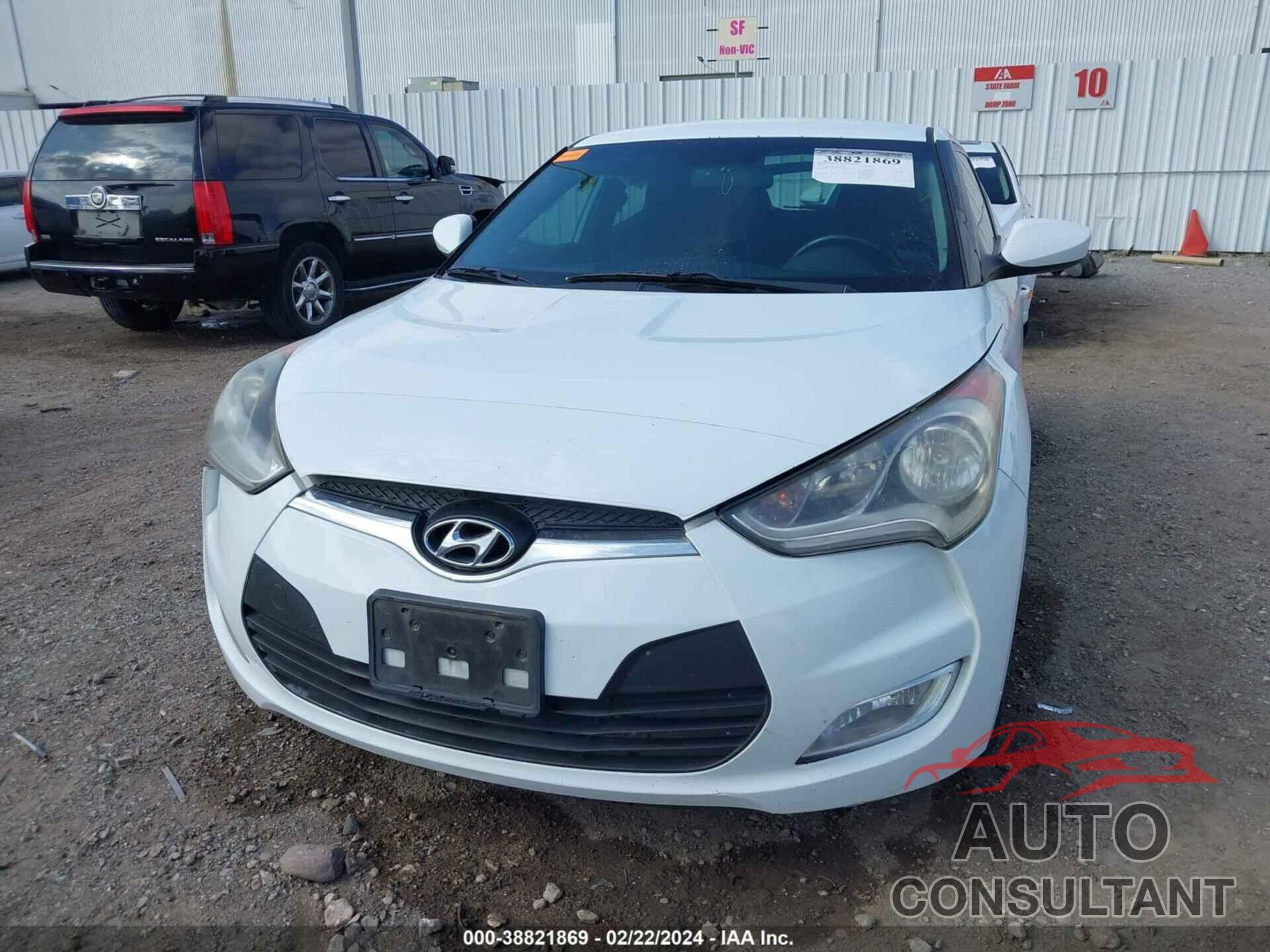 HYUNDAI VELOSTER 2017 - KMHTC6AD6HU311215