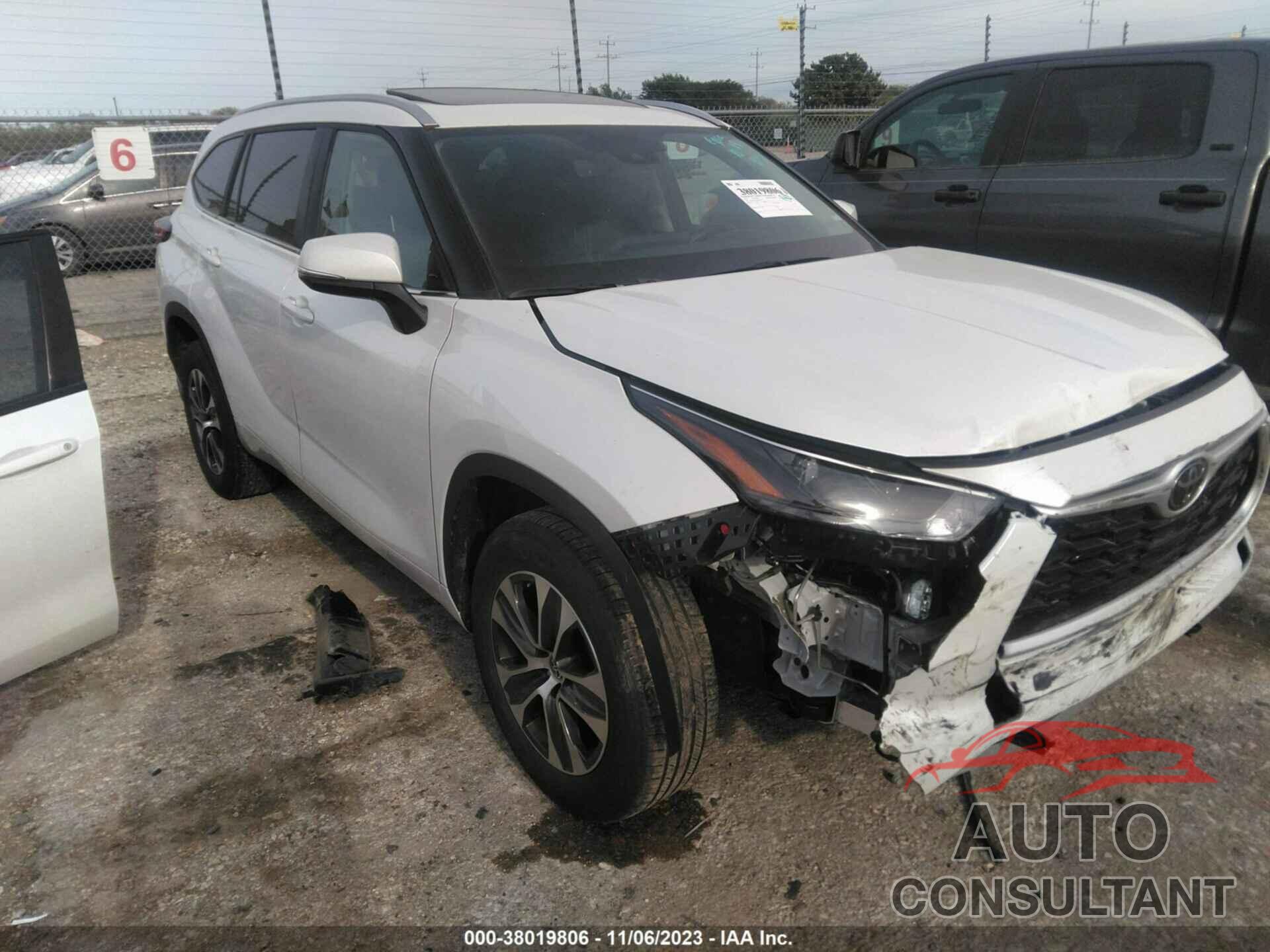 TOYOTA HIGHLANDER 2023 - 5TDKDRAH7PS014829