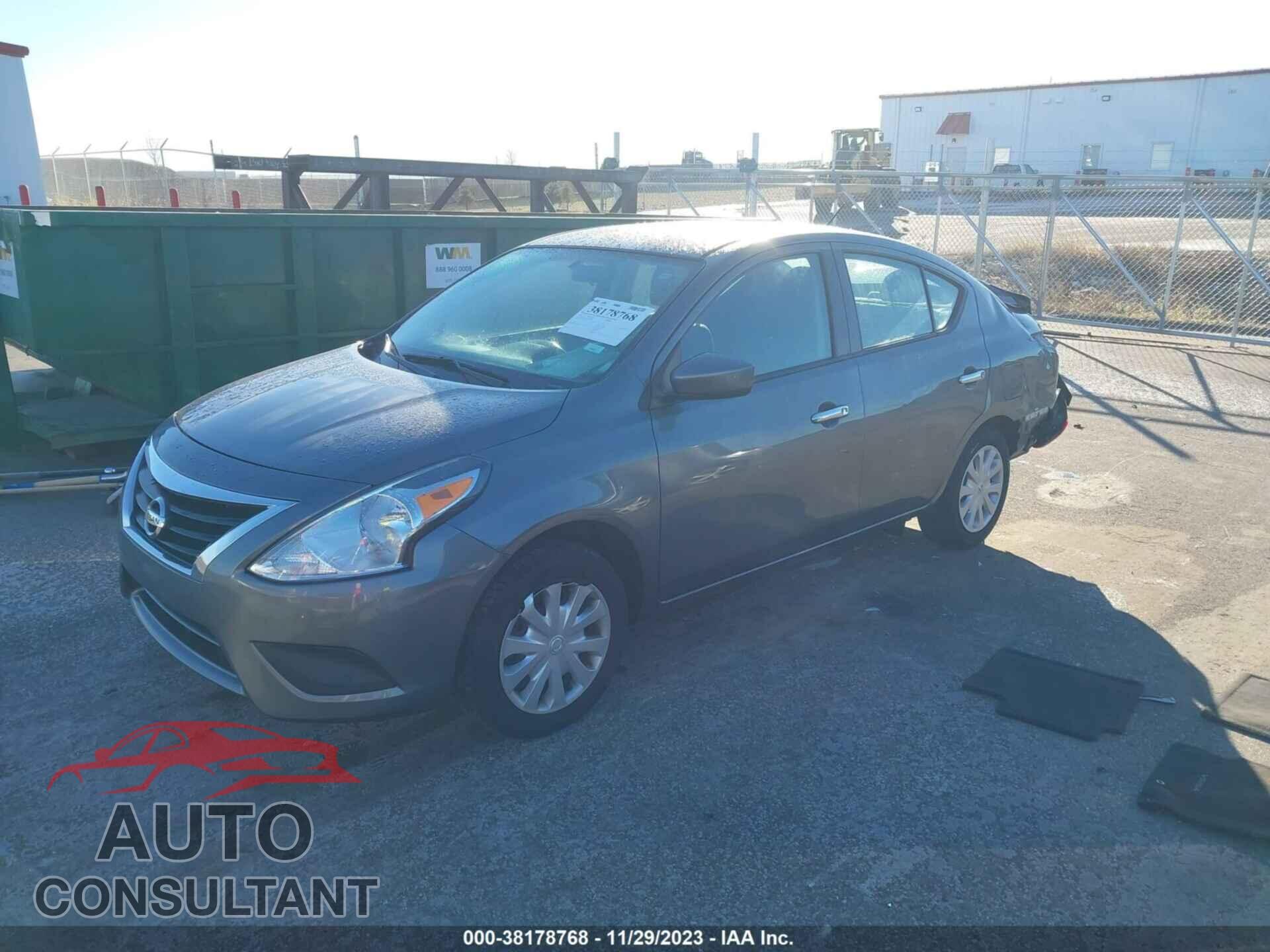 NISSAN VERSA 2017 - 3N1CN7AP0HL826898
