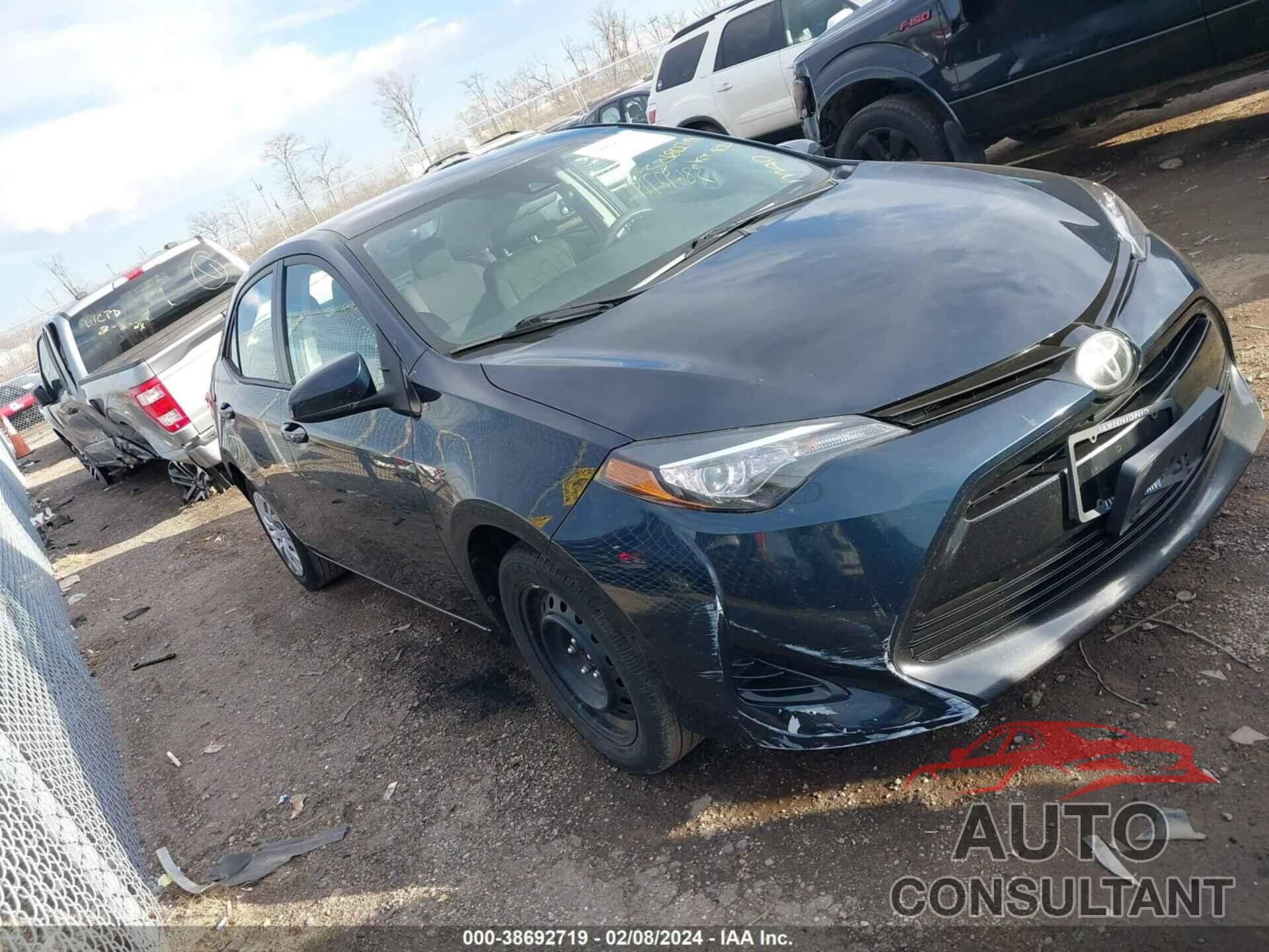 TOYOTA COROLLA 2017 - 2T1BURHE1HC781906