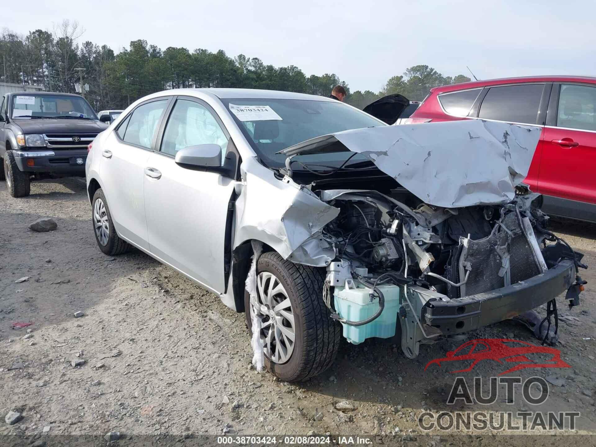 TOYOTA COROLLA 2017 - 2T1BURHE7HC780310