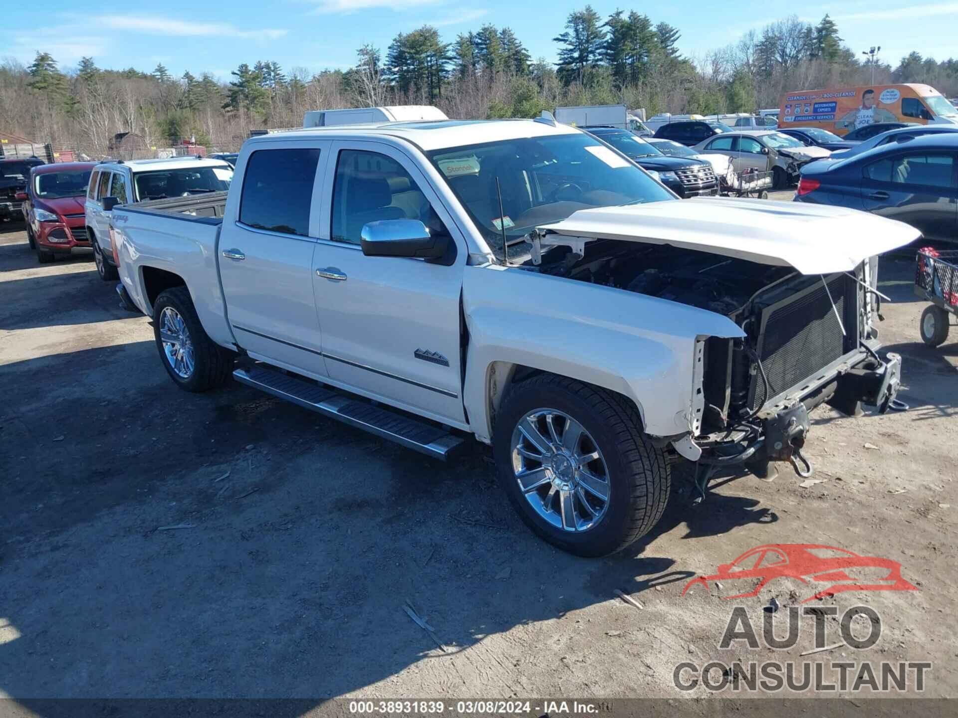 CHEVROLET SILVERADO 1500 2017 - 3GCUKTEC2HG192965