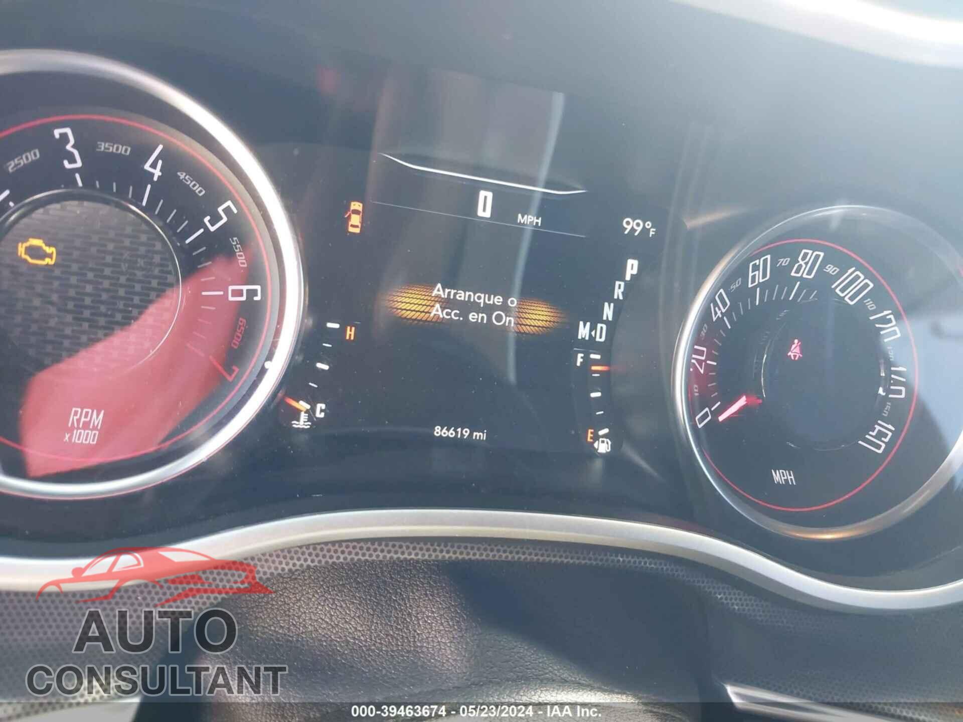 DODGE CHALLENGER 2017 - 2C3CDZAG3HH616966