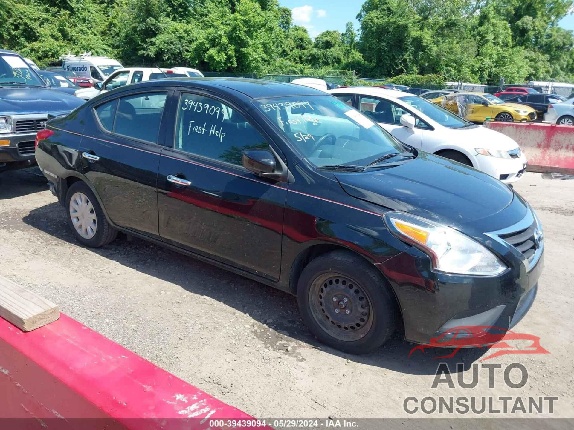 NISSAN VERSA 2019 - 3N1CN7AP1KL835066