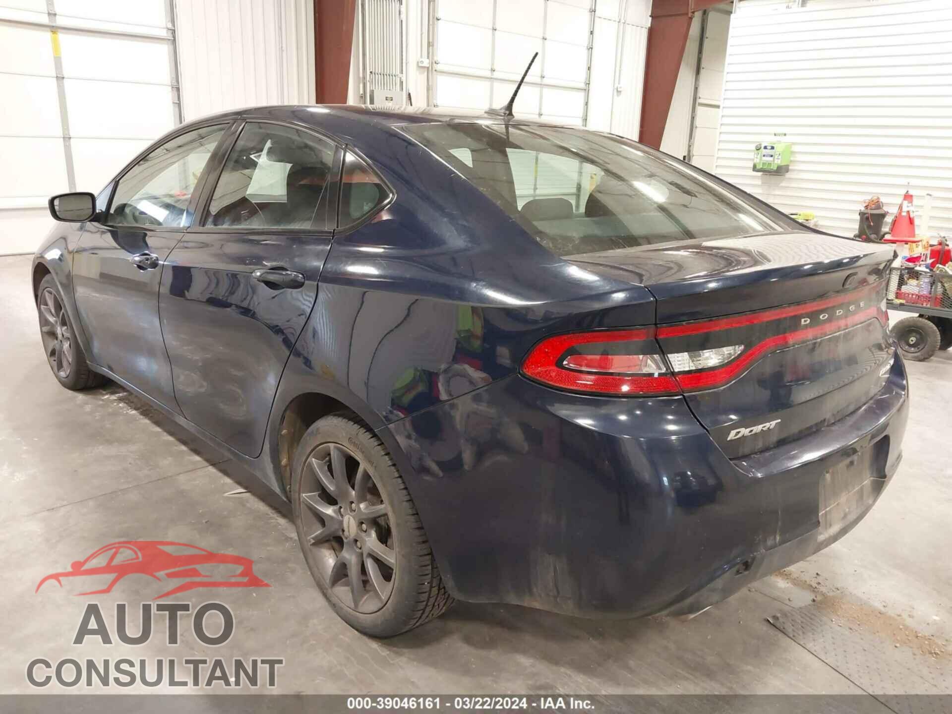 DODGE DART 2016 - 1C3CDFBB5GD540731