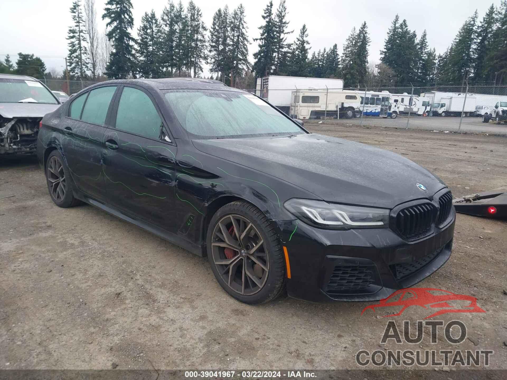 BMW 540I 2021 - WBA73BJ01MWX34209