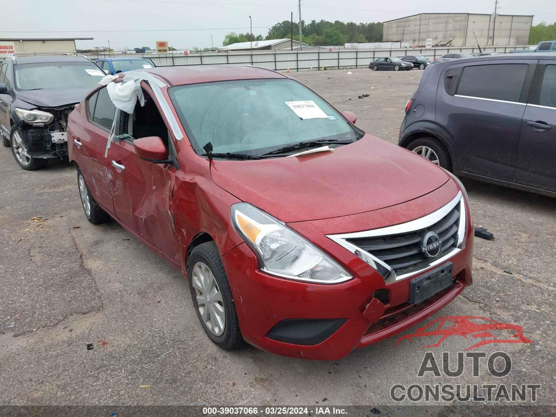 NISSAN VERSA 2016 - 3N1CN7AP9GL804333