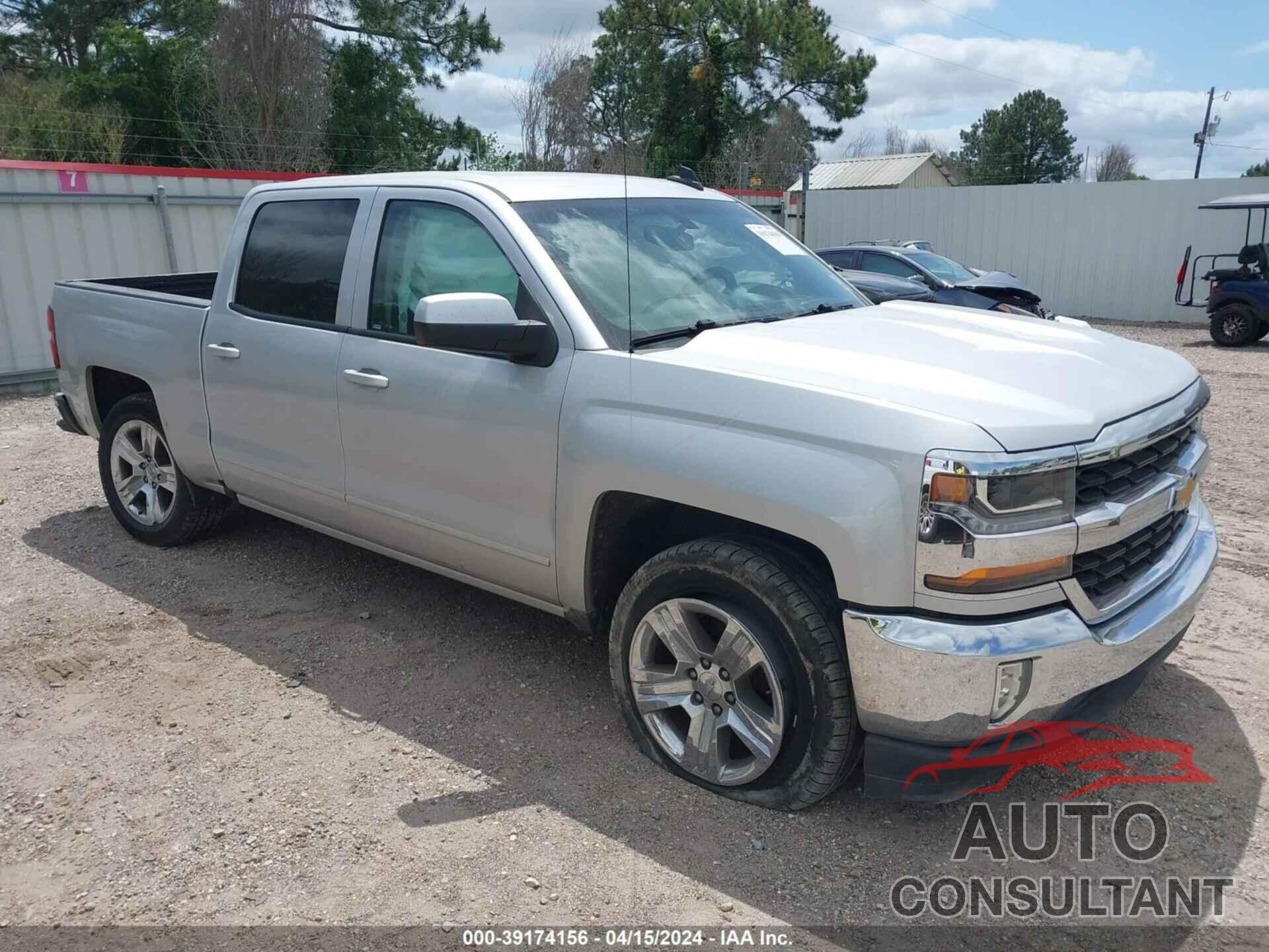 CHEVROLET SILVERADO 1500 2017 - 3GCPCREC9HG190353