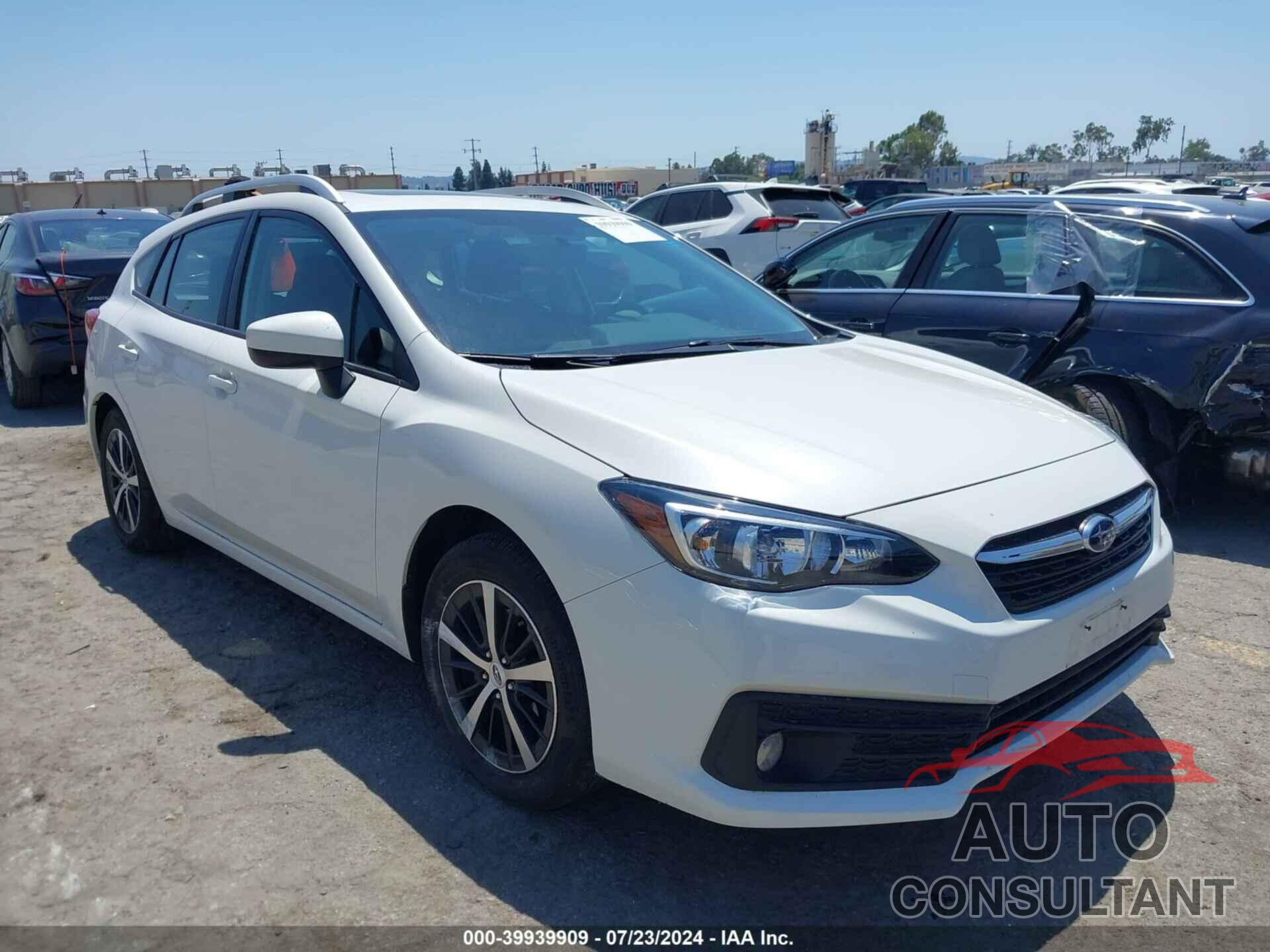 SUBARU IMPREZA 2022 - 4S3GTAD61N3727700