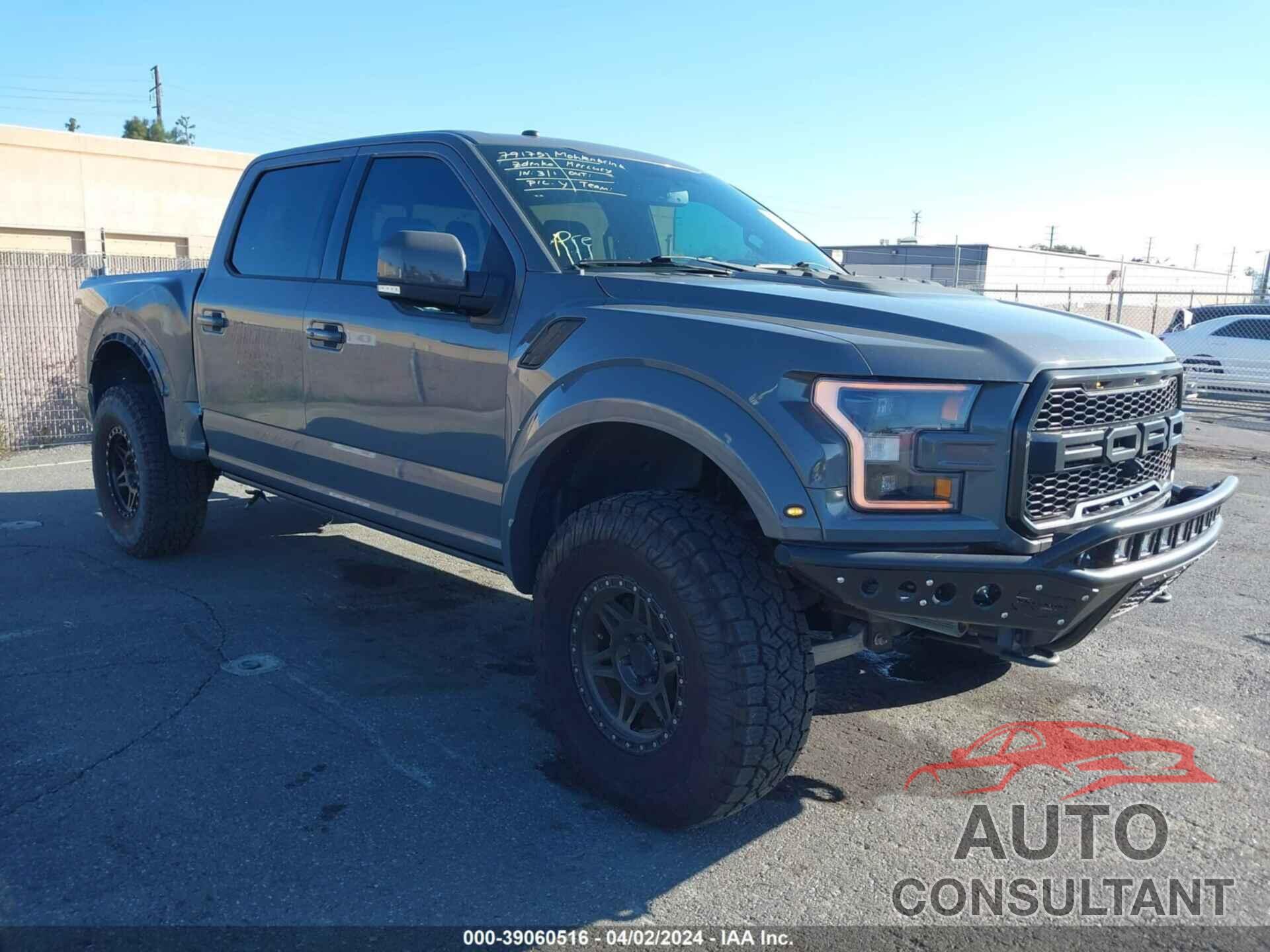 FORD F-150 2018 - 1FTFW1RG9JFE48671