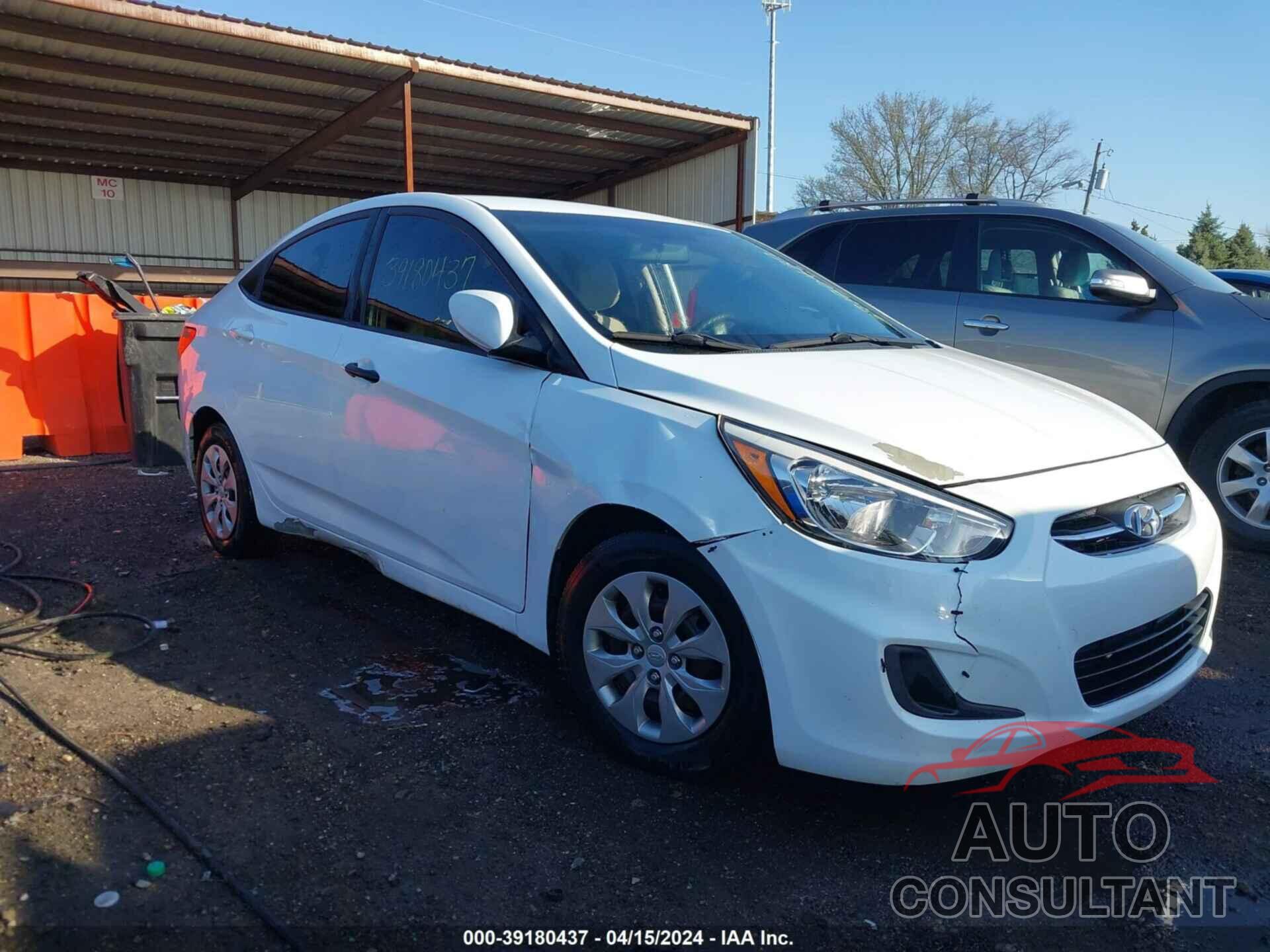 HYUNDAI ACCENT 2016 - KMHCT4AE2GU154973