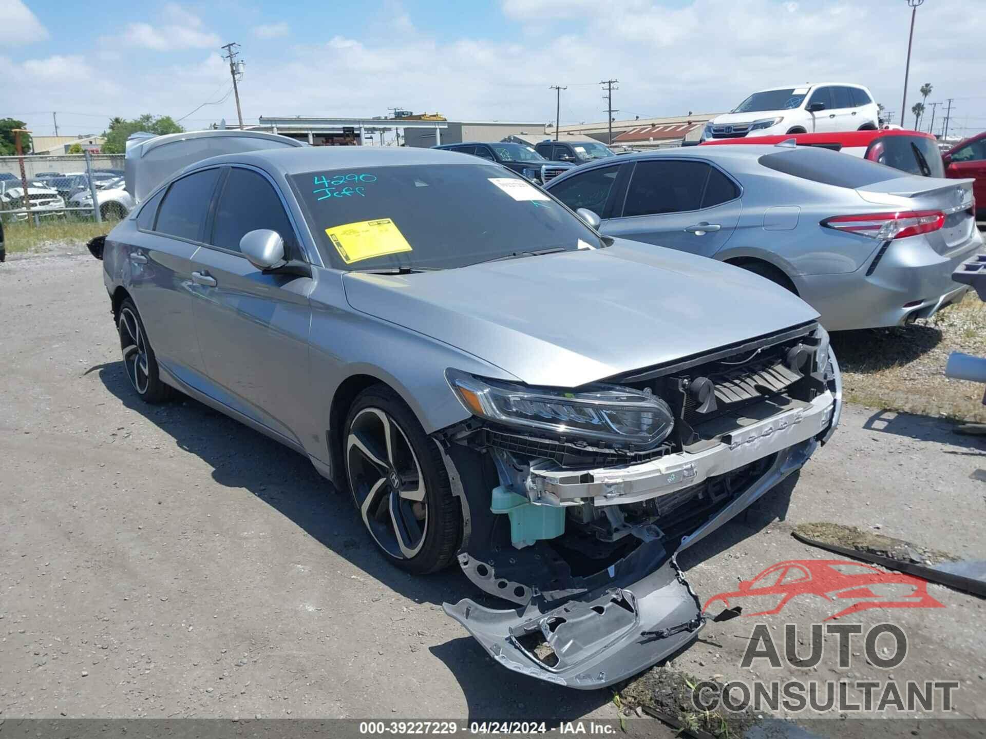 HONDA ACCORD 2020 - 1HGCV1F34LA103329