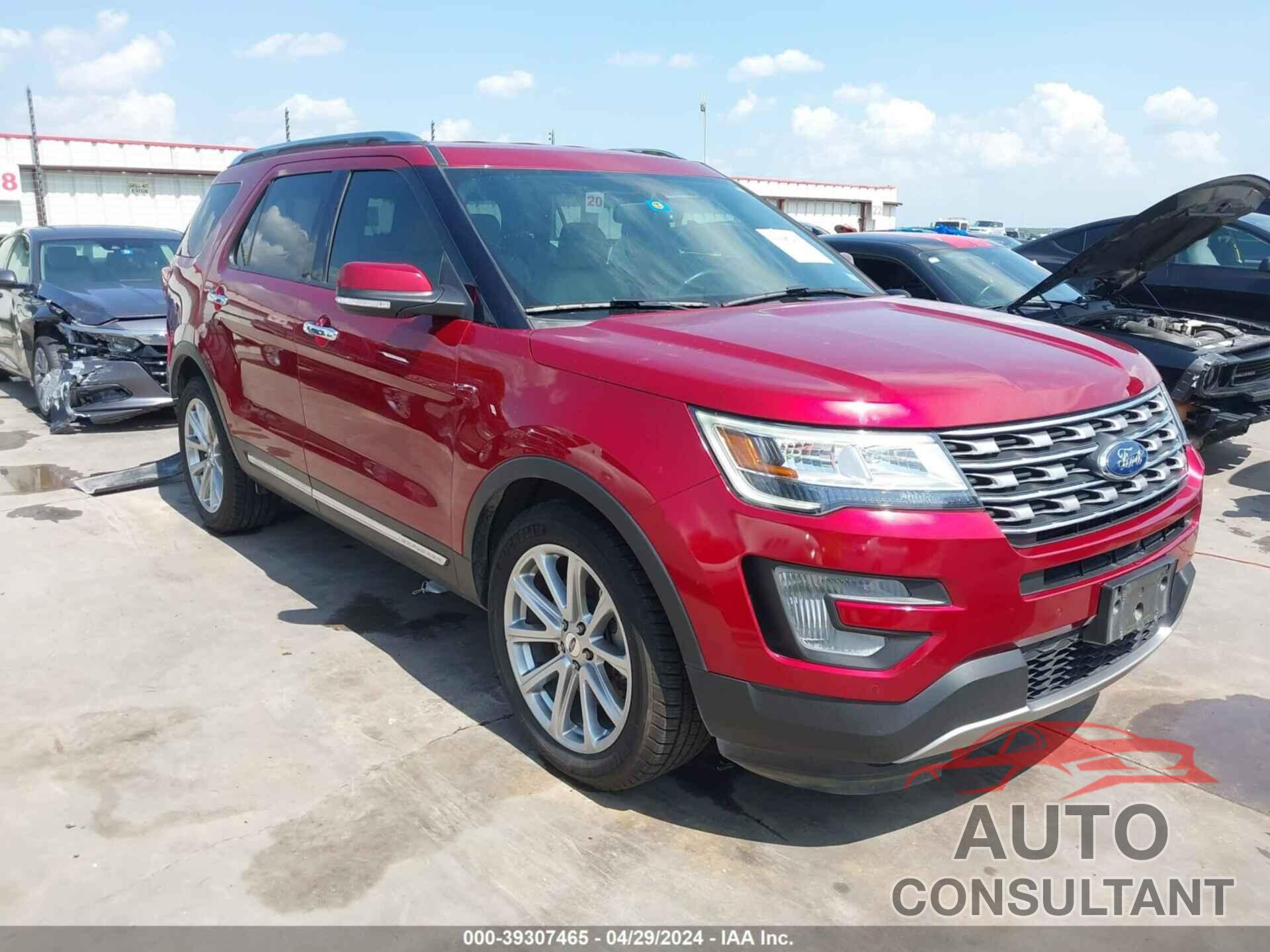 FORD EXPLORER 2017 - 1FM5K7F83HGD53028