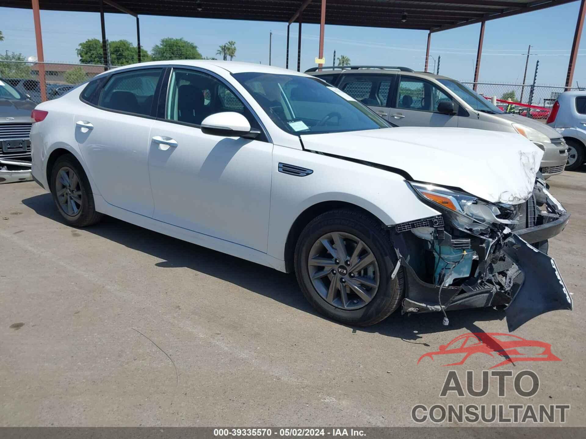 KIA OPTIMA 2020 - 5XXGT4L3XLG435162