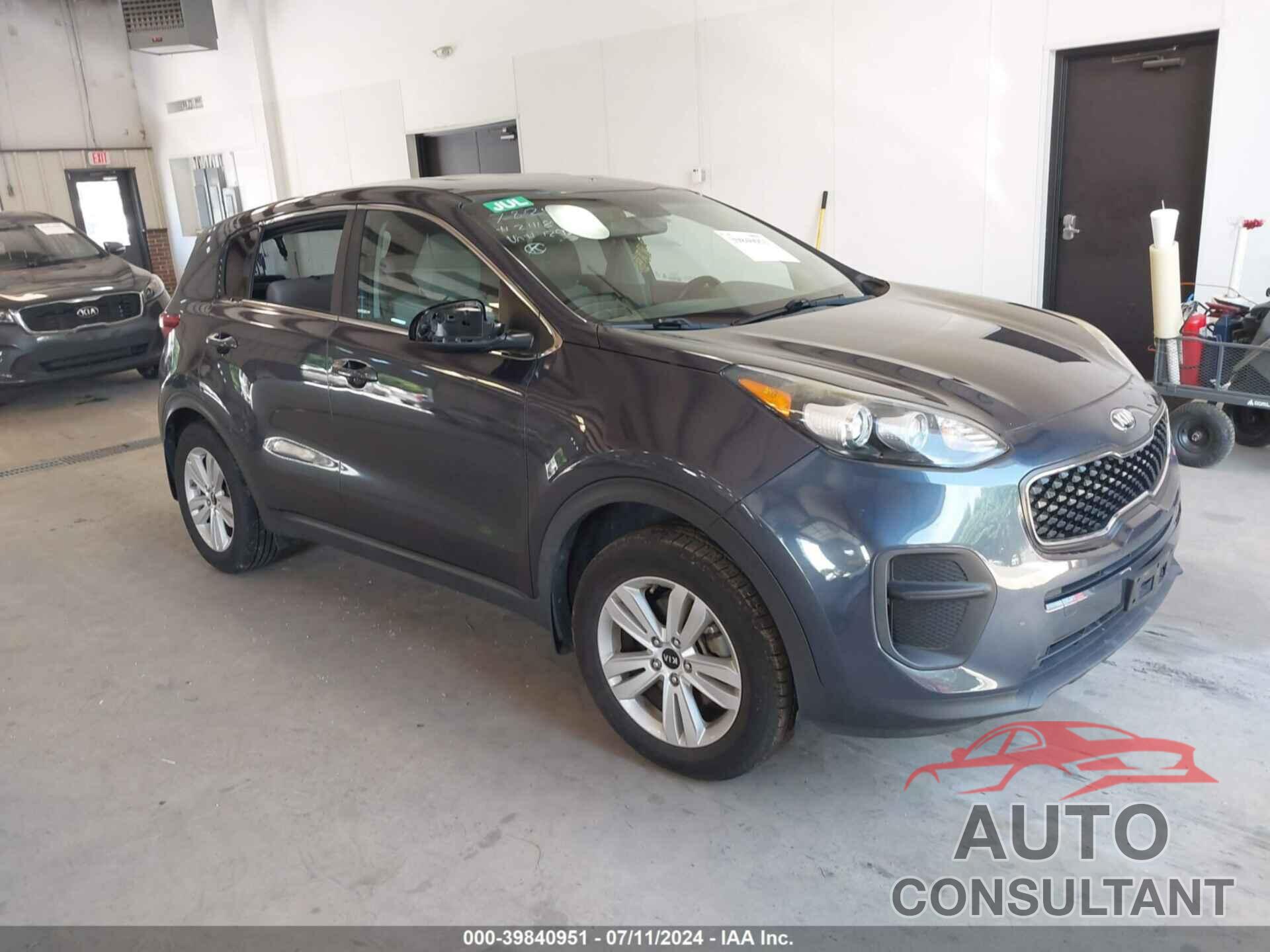 KIA SPORTAGE 2018 - KNDPM3AC1J7311295