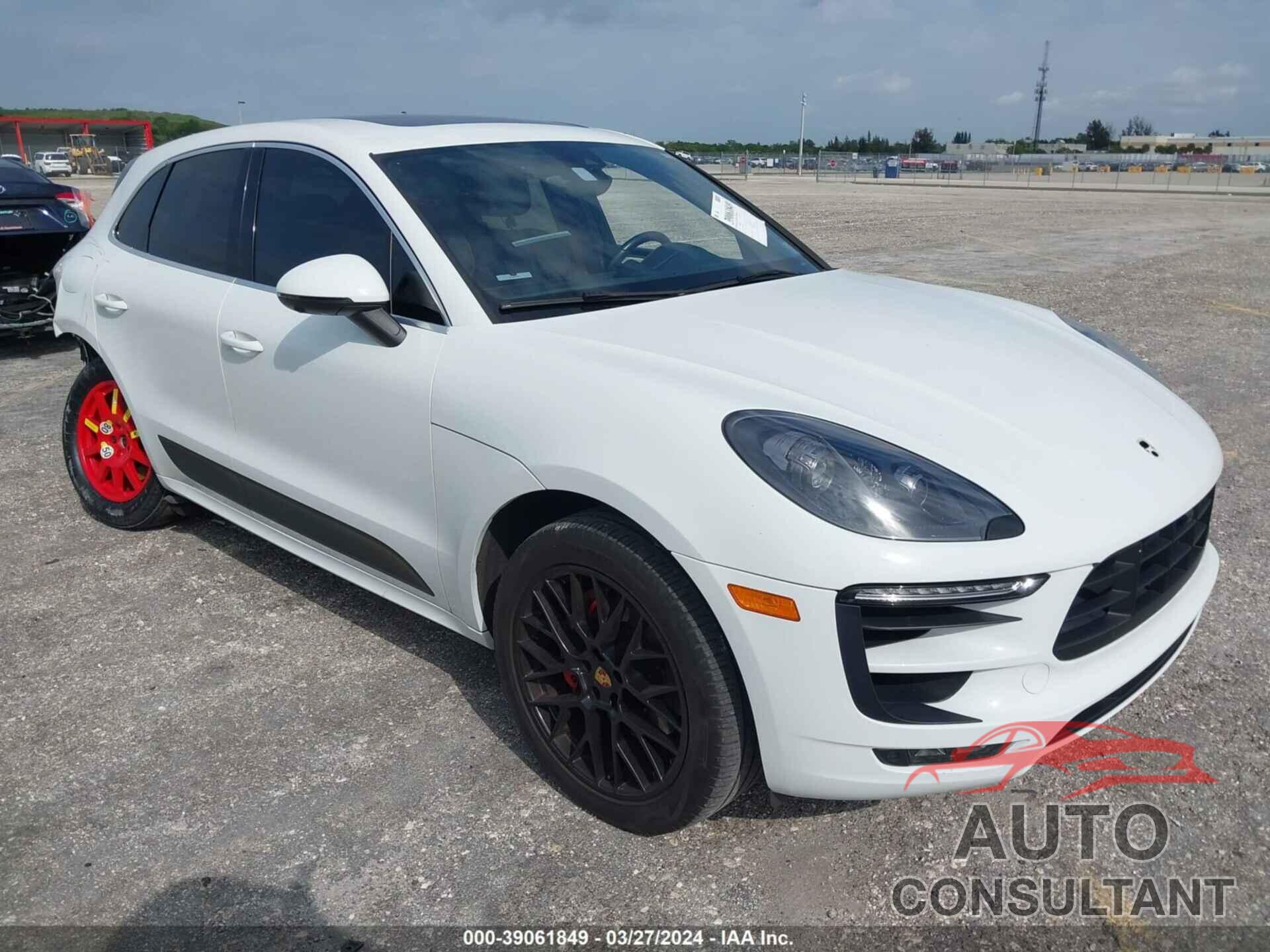 PORSCHE MACAN 2018 - WP1AG2A59JLB64898