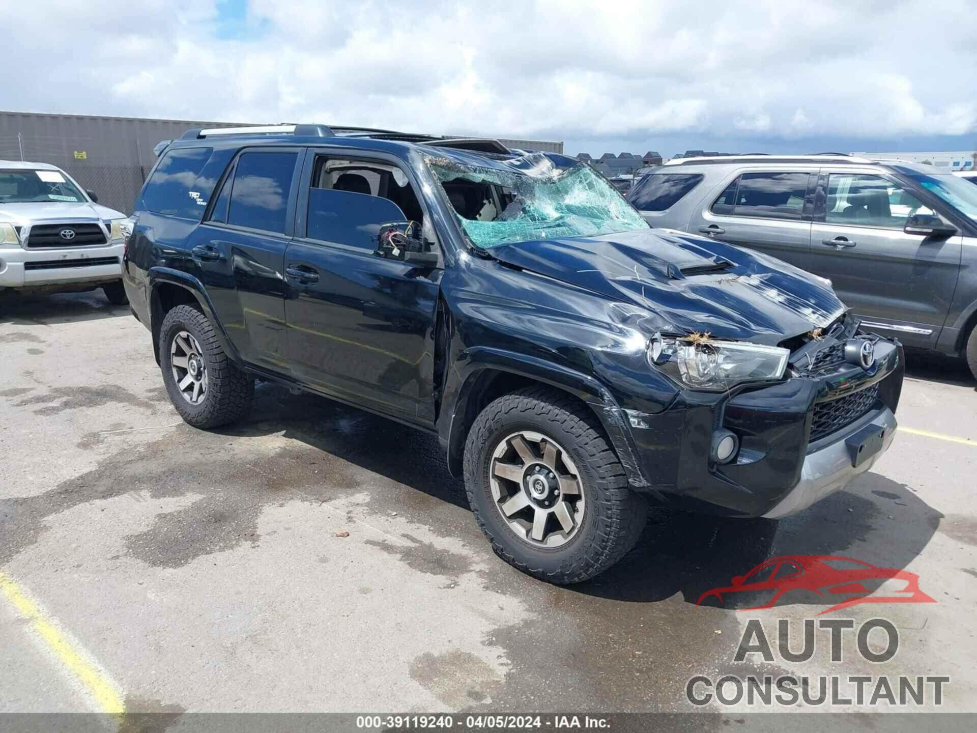 TOYOTA 4RUNNER 2018 - JTEBU5JR8J5517599