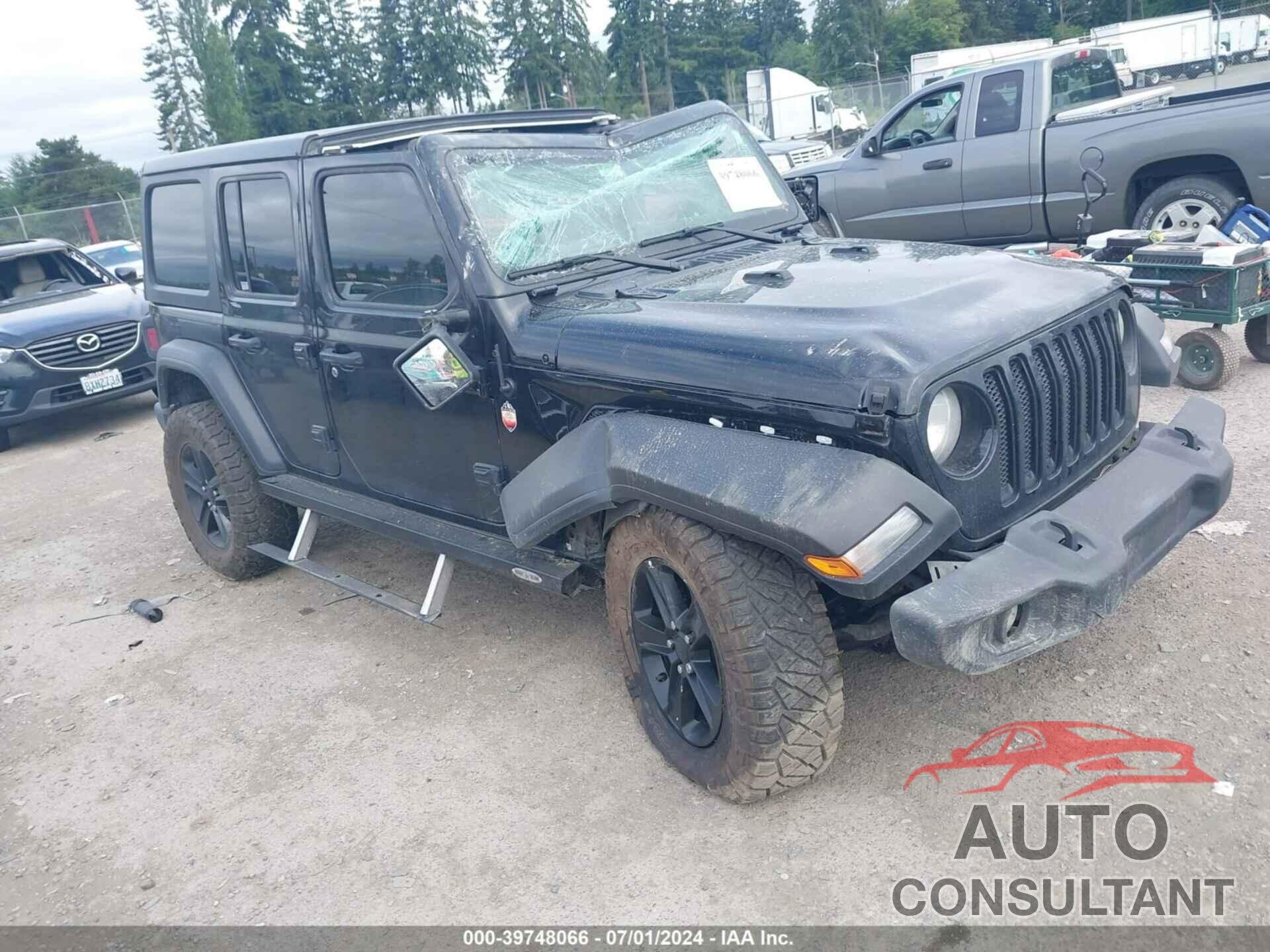 JEEP WRANGLER UNLIMITED 2022 - 1C4HJXDG2NW120757