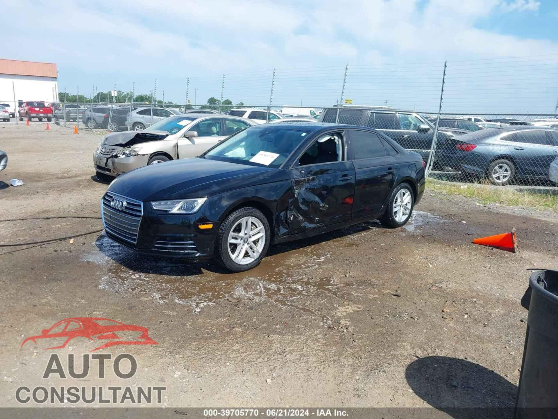 AUDI A4 2017 - WAUGNAF42HN057683