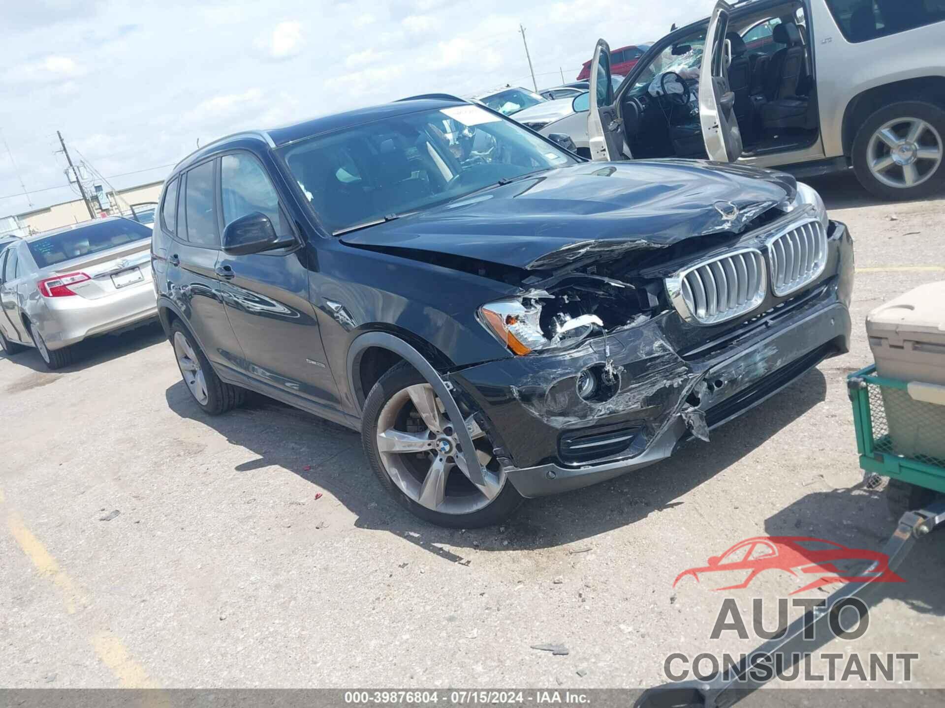 BMW X3 2017 - 5UXWZ7C38H0X40548