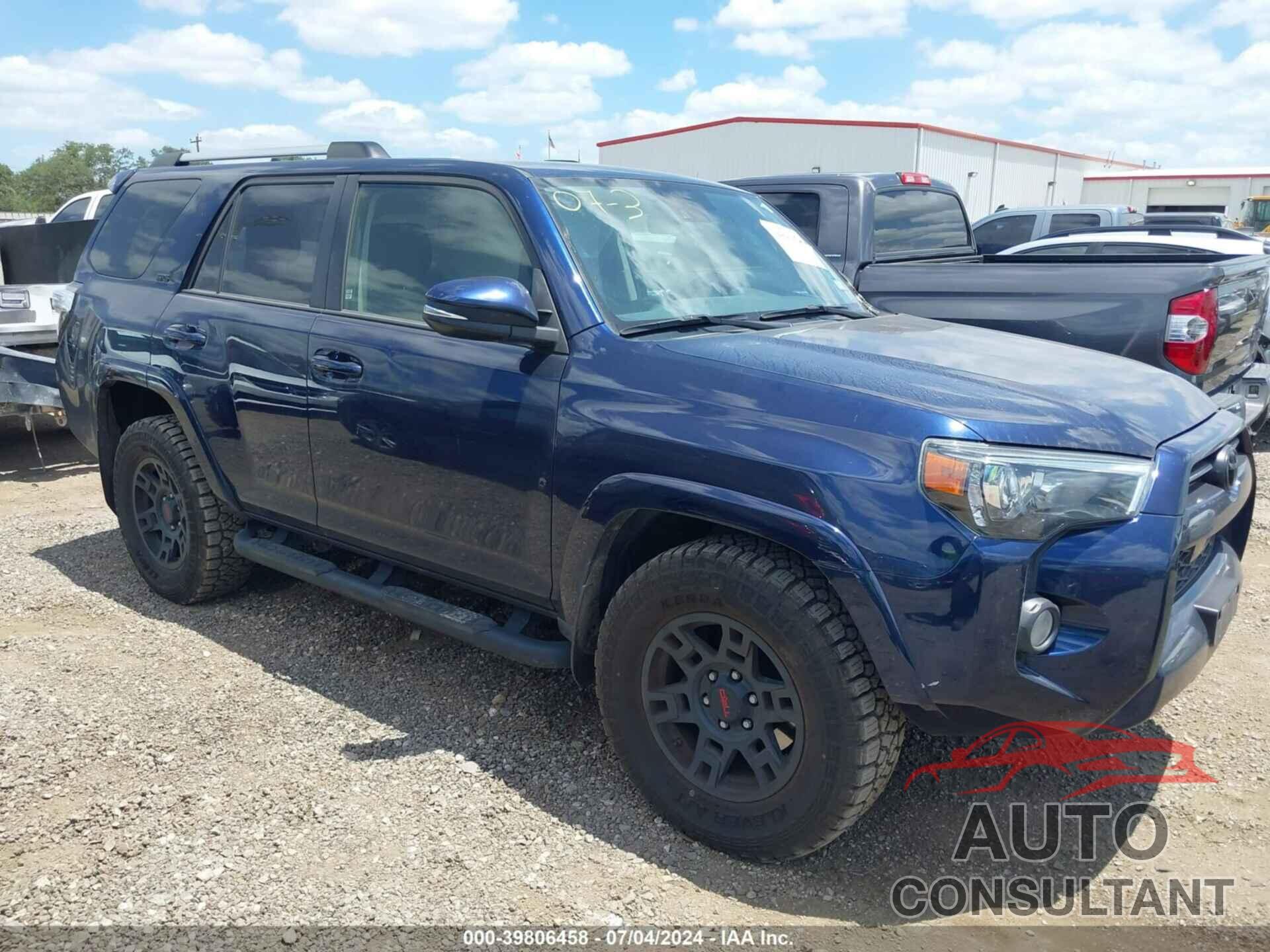 TOYOTA 4RUNNER 2020 - JTEZU5JR8L5216297