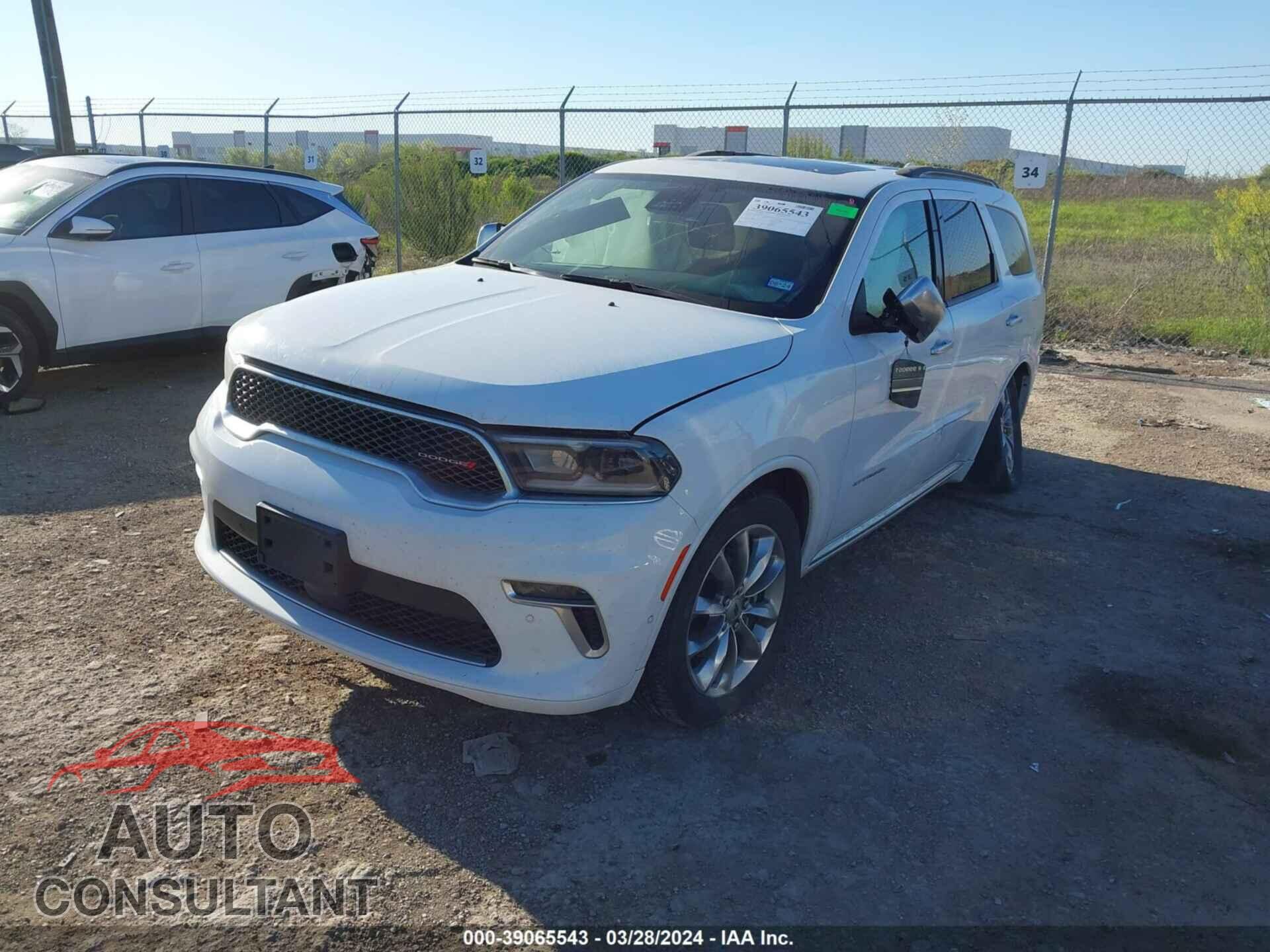DODGE DURANGO 2021 - 1C4RDJEG6MC790481