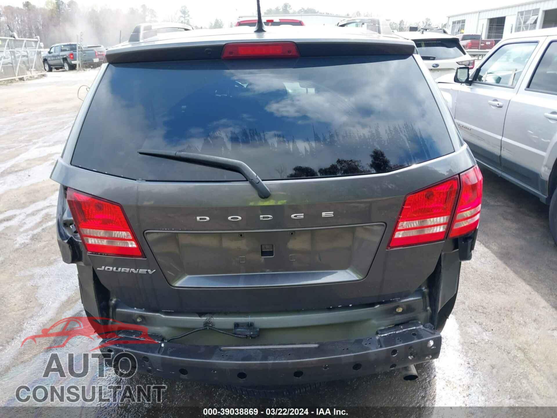 DODGE JOURNEY 2017 - 3C4PDCAB8HT609663