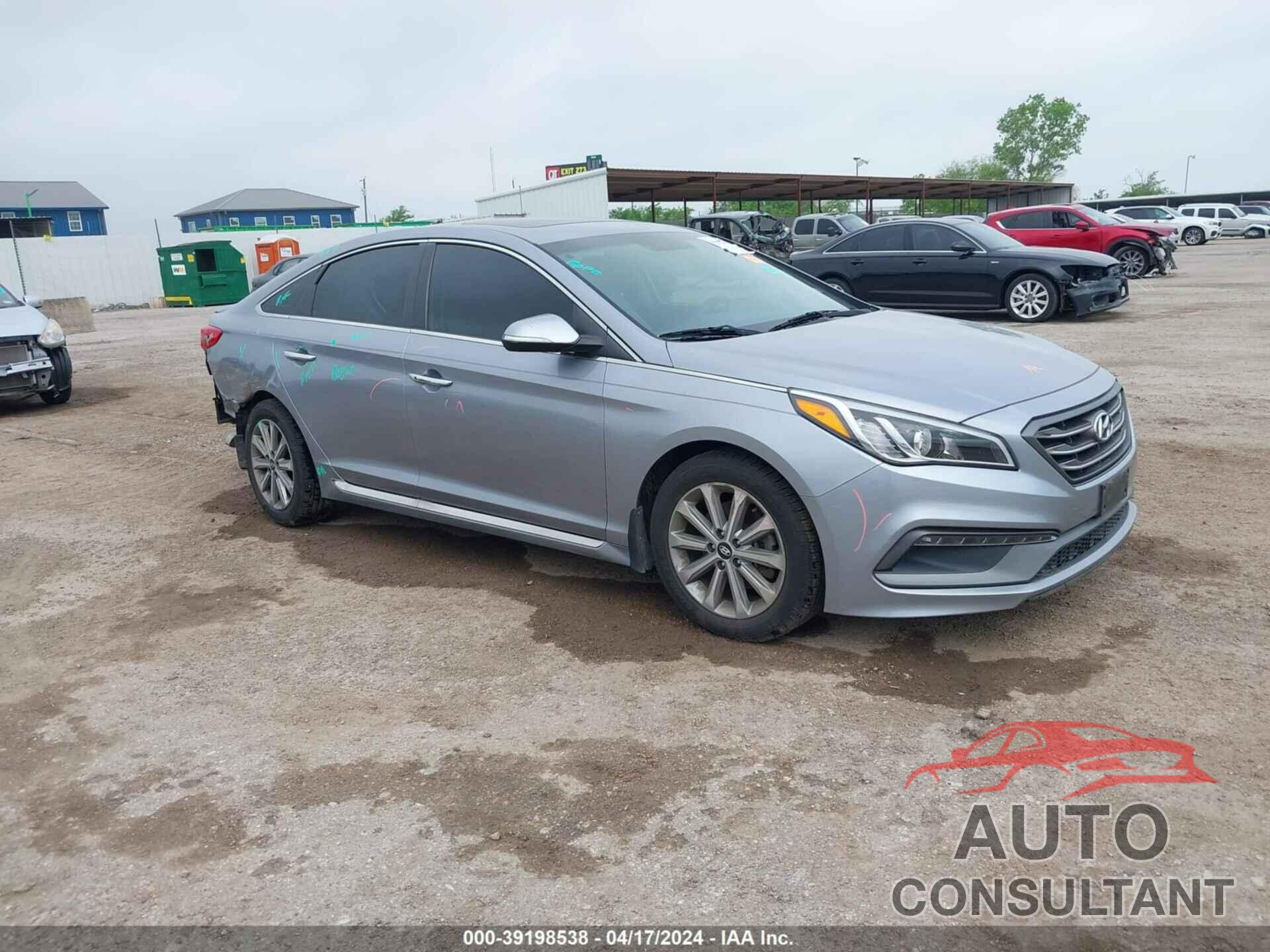 HYUNDAI SONATA 2017 - 5NPE34AF4HH448506