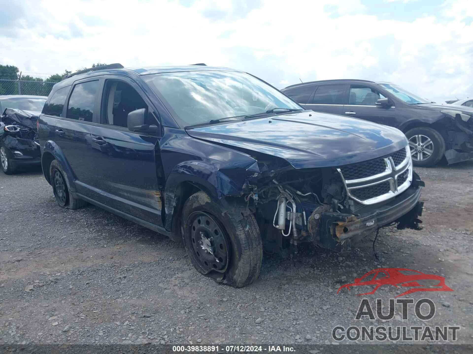 DODGE JOURNEY 2017 - 3C4PDCAB7HT695533