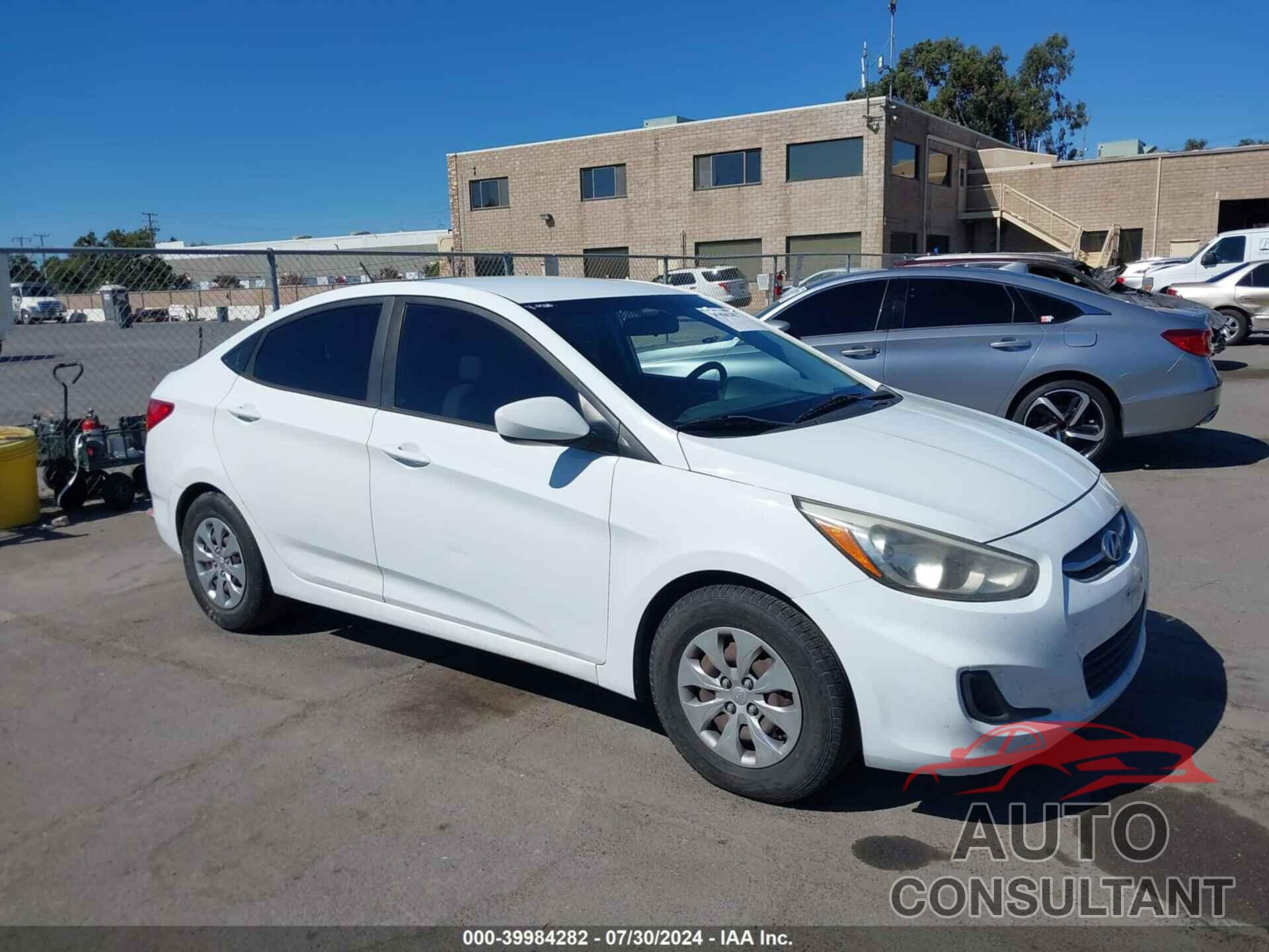 HYUNDAI ACCENT 2016 - KMHCT4AE8GU107768