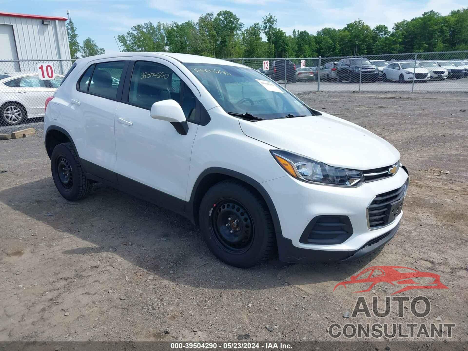 CHEVROLET TRAX 2017 - 3GNCJNSB2HL237245