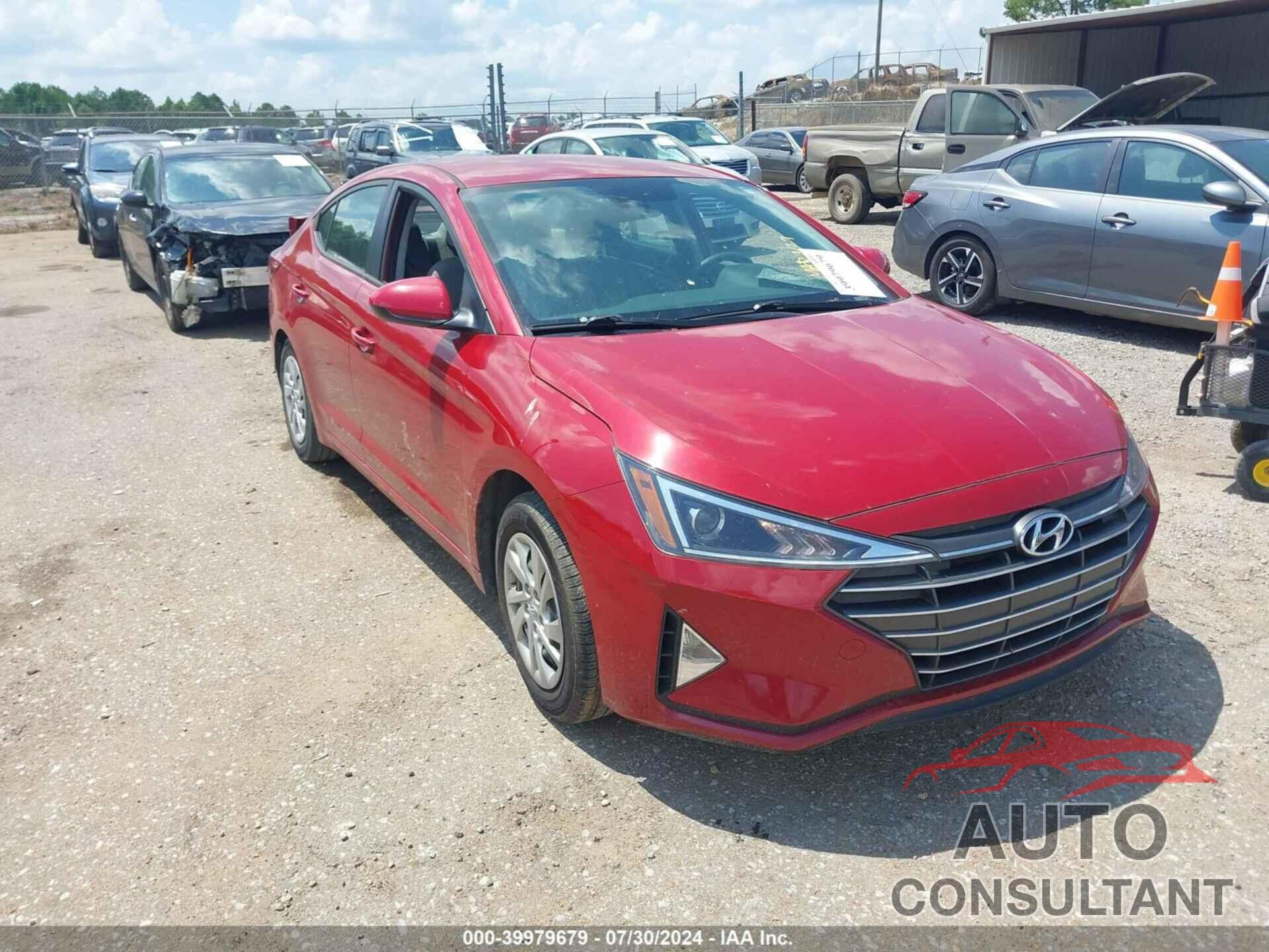 HYUNDAI ELANTRA 2020 - KMHD74LF5LU107462