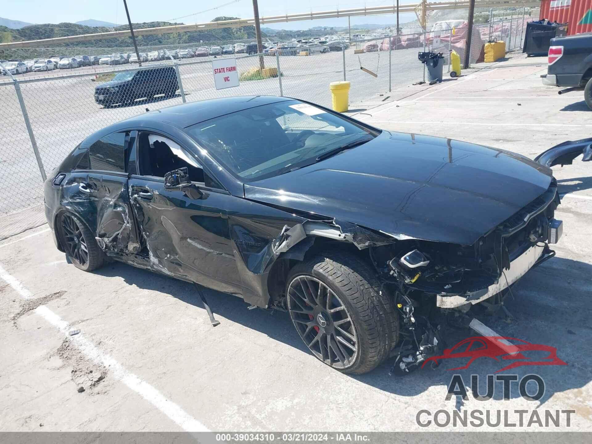 MERCEDES-BENZ AMG CLS 63 2017 - WDDLJ7GB3HA191953