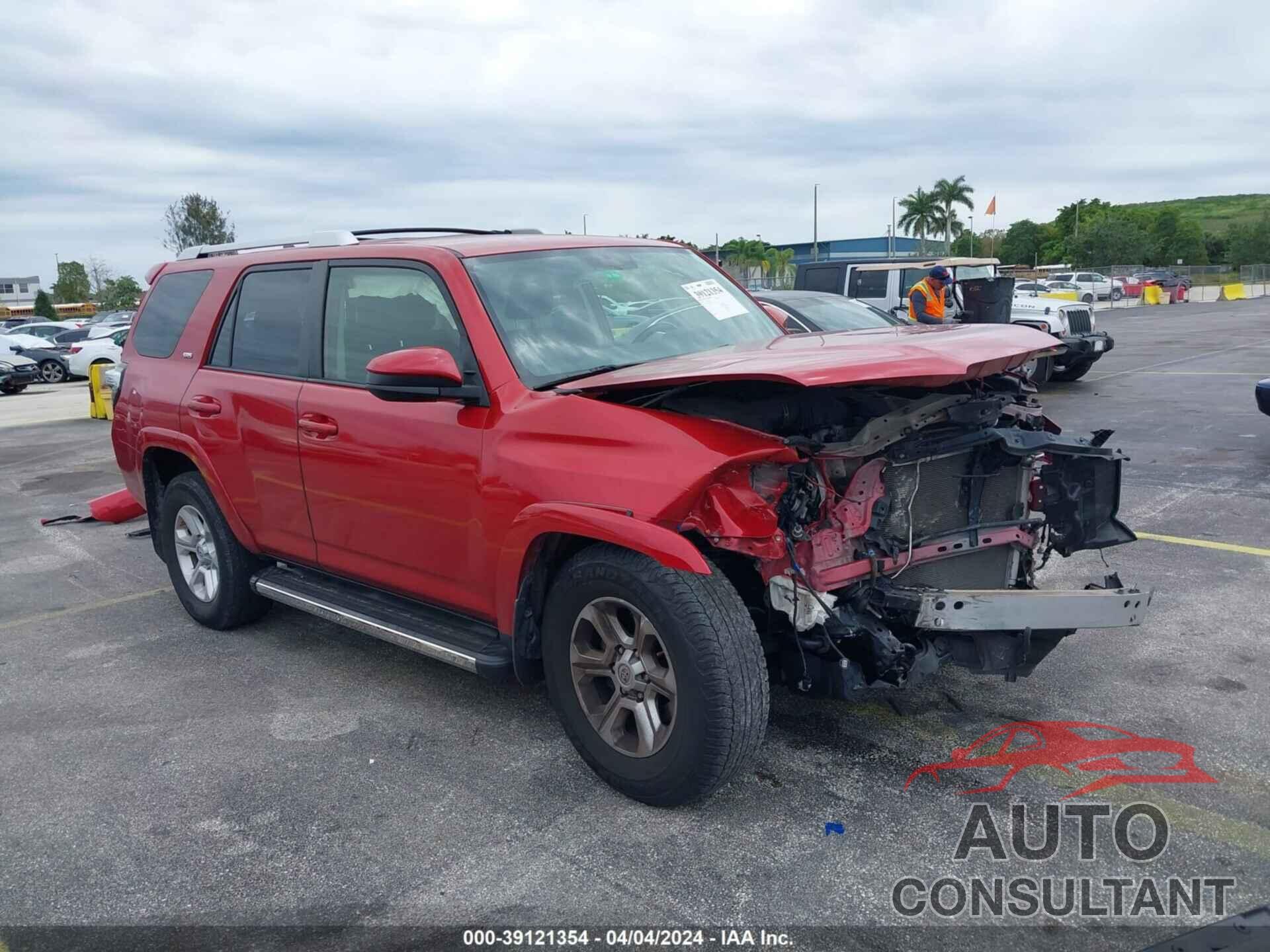 TOYOTA 4RUNNER 2018 - JTEZU5JR5J5169369