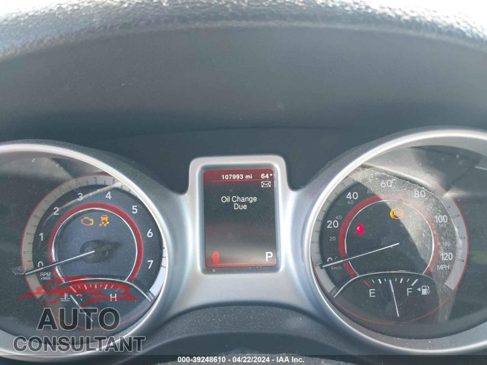 DODGE JOURNEY 2018 - 3C4PDCAB5JT533230