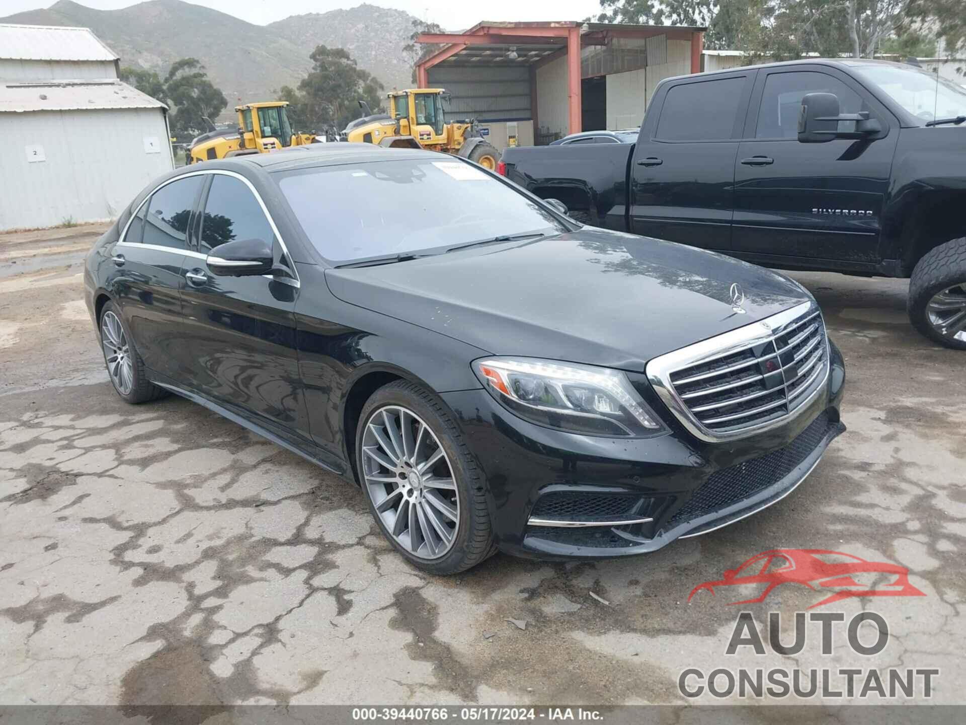 MERCEDES-BENZ S 550 2016 - WDDUG8CB8GA228296