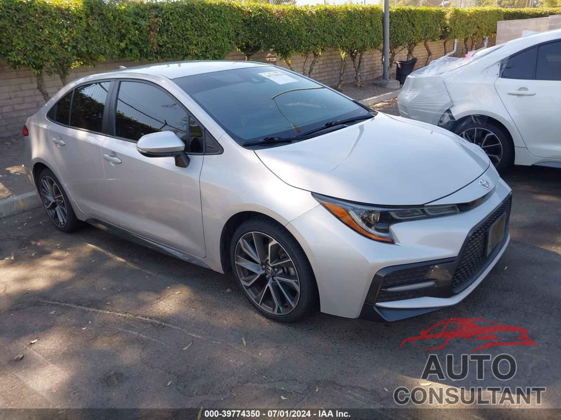 TOYOTA COROLLA 2021 - 5YFS4MCE9MP077053