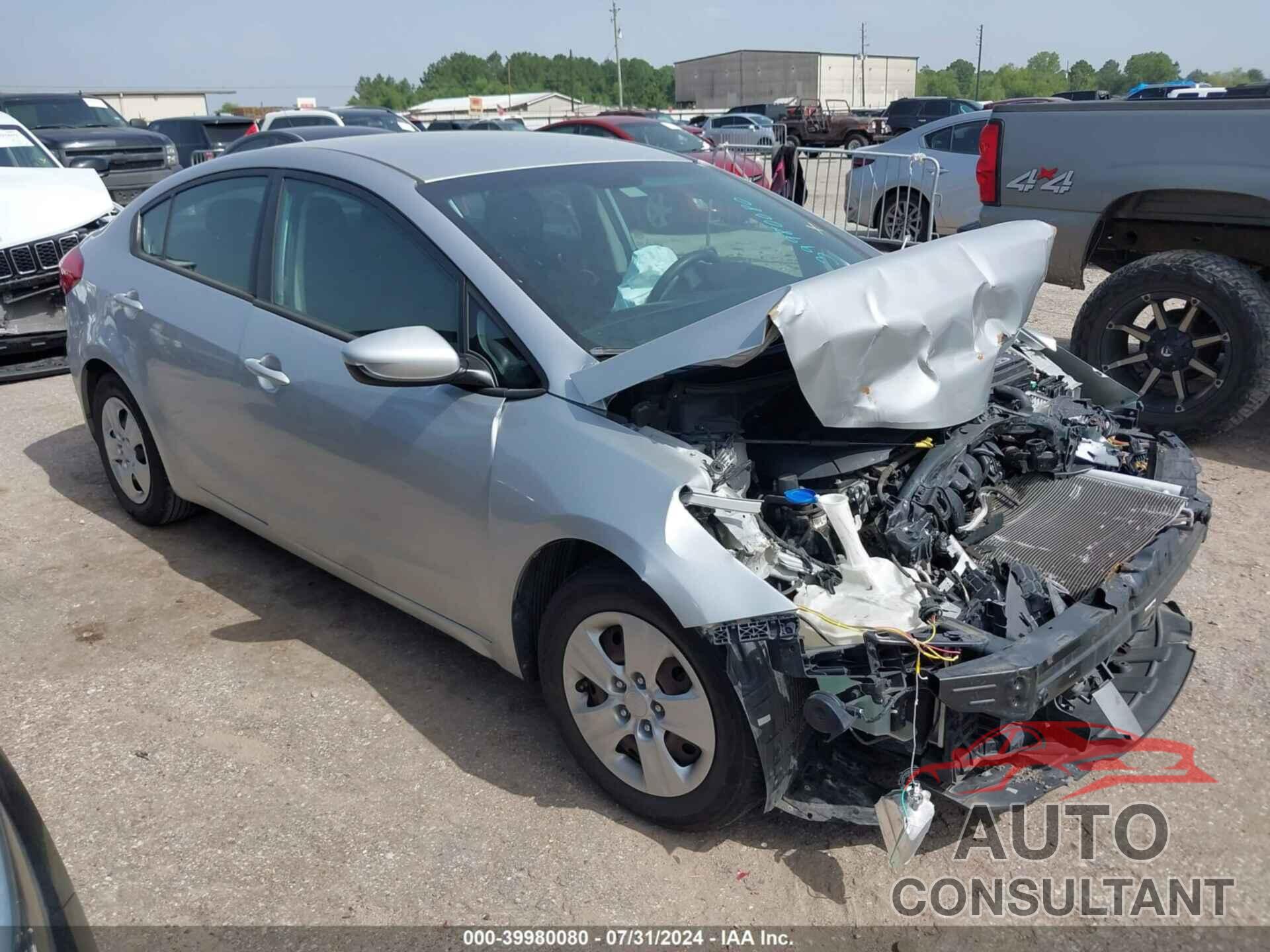 KIA FORTE 2016 - KNAFK4A62G5485590