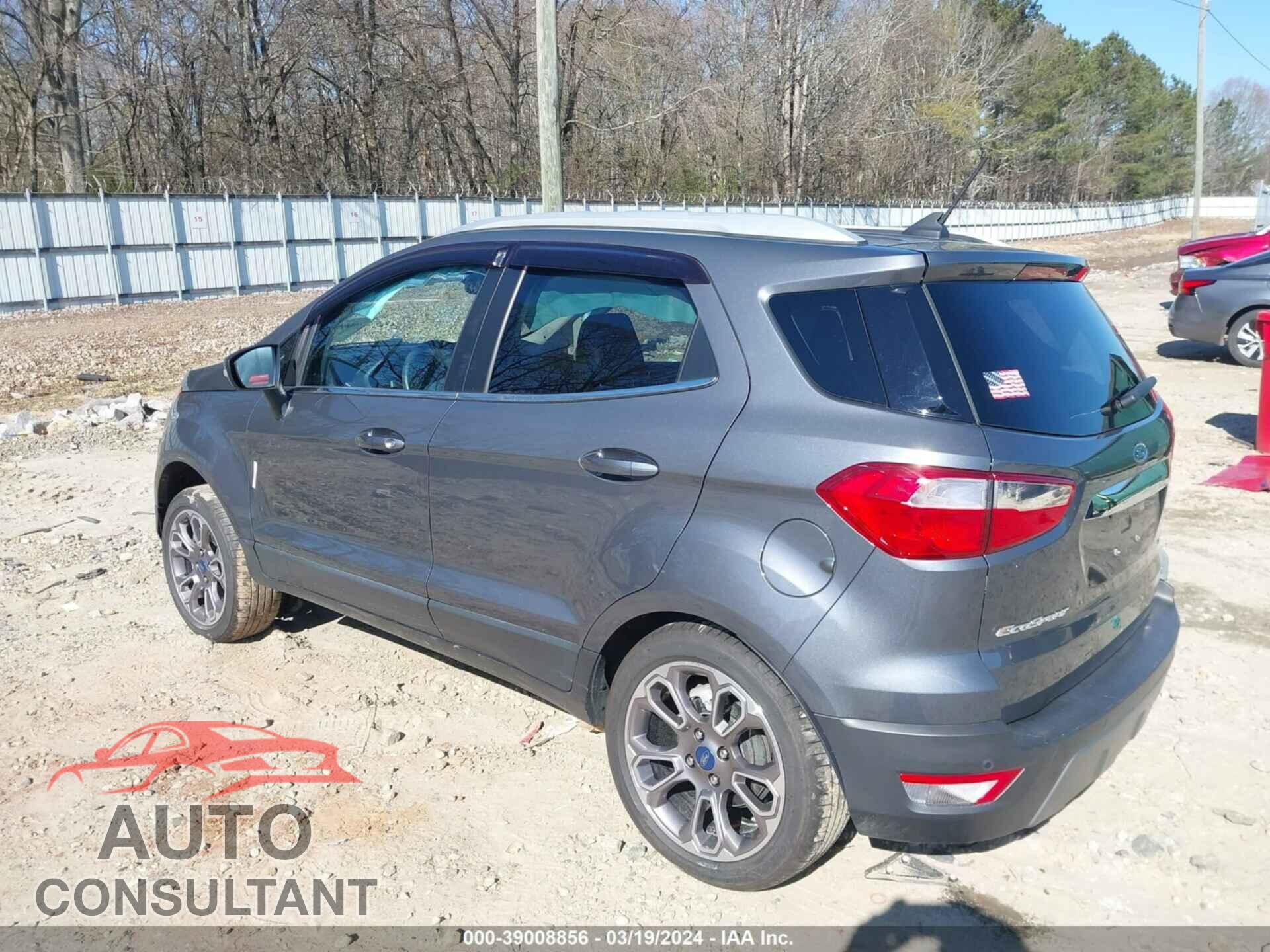 FORD ECOSPORT 2021 - MAJ6S3KL9MC399787