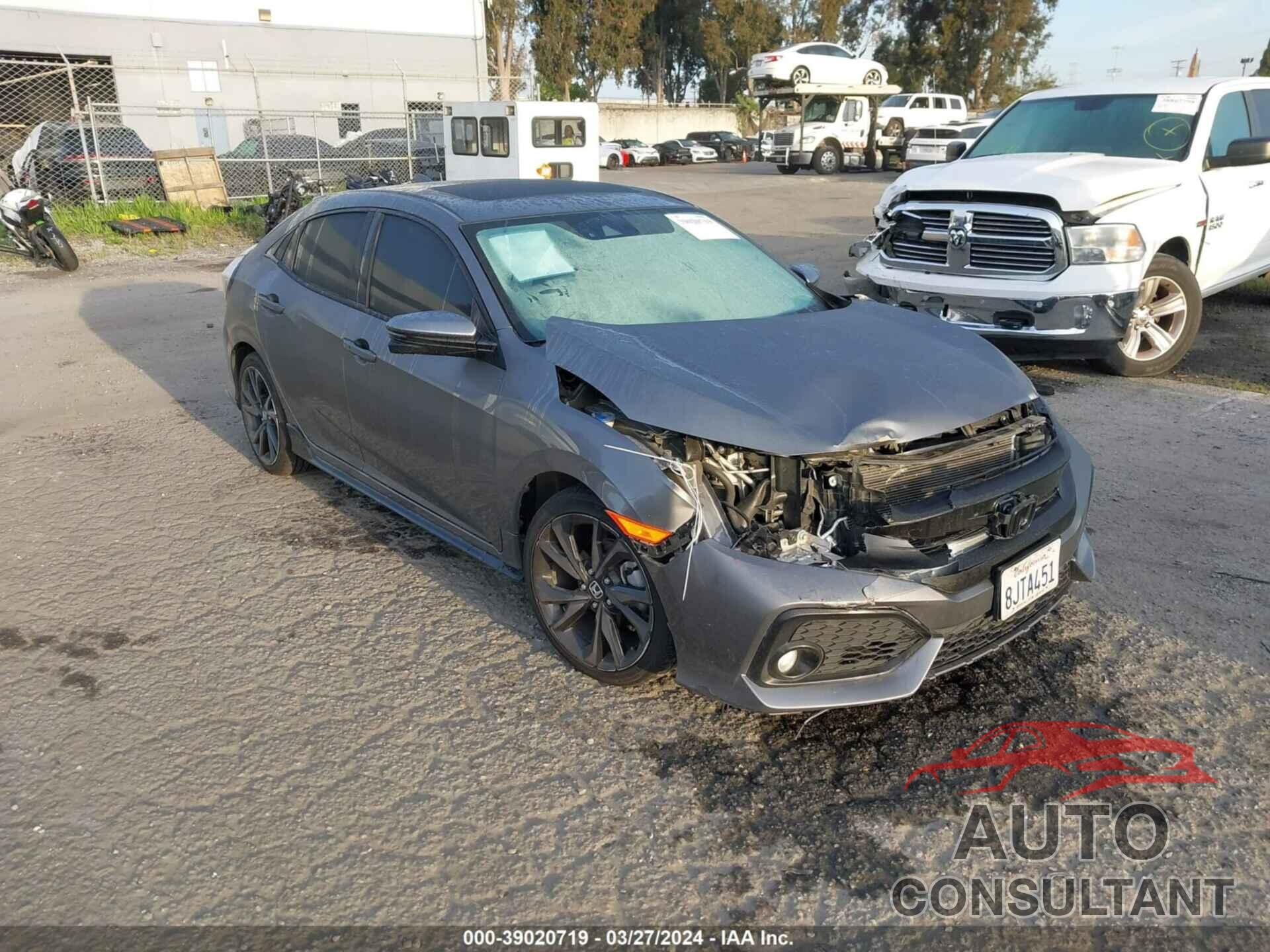 HONDA CIVIC 2019 - SHHFK7H92KU403416