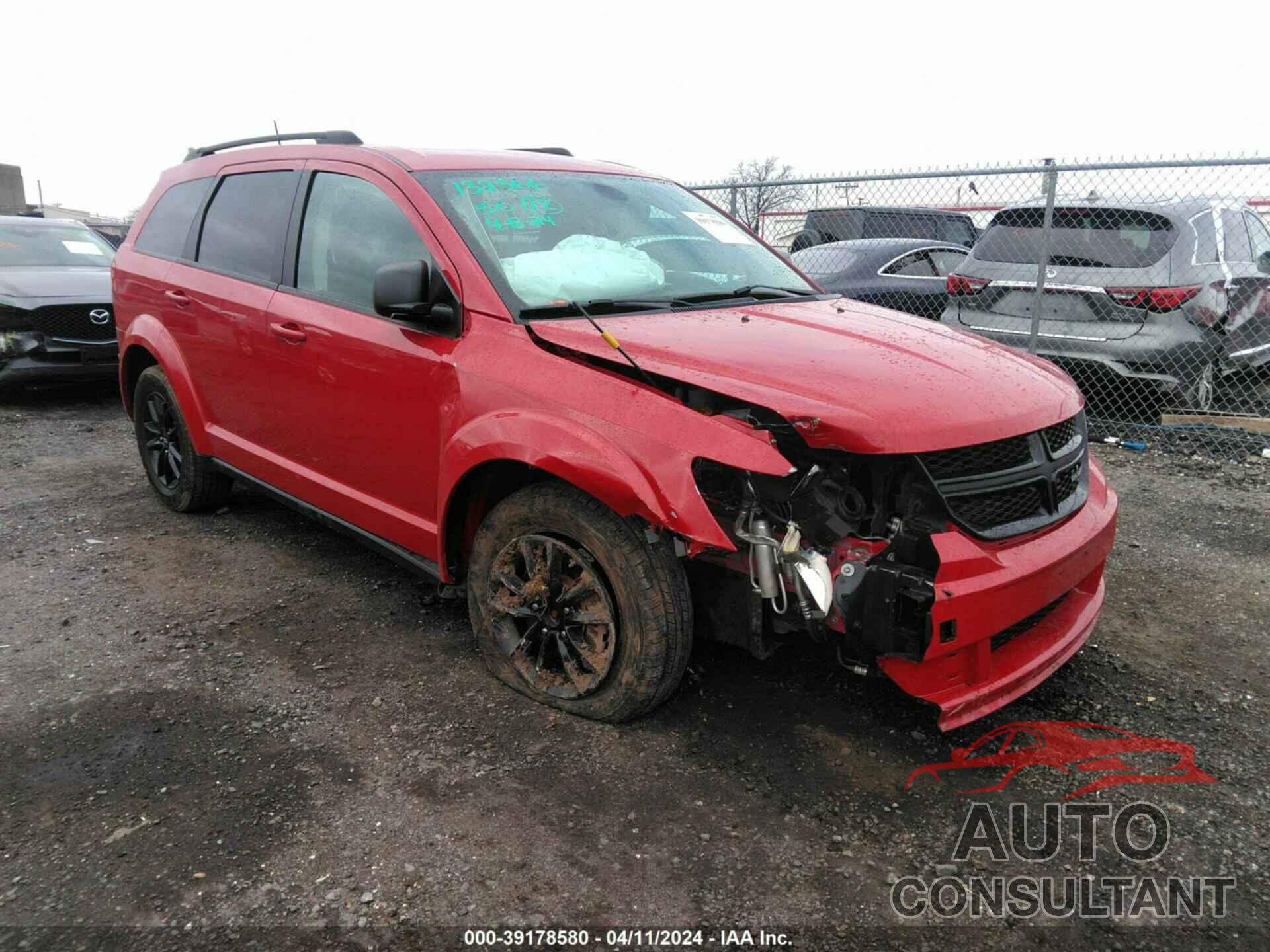 DODGE JOURNEY 2020 - 3C4PDCAB9LT271960